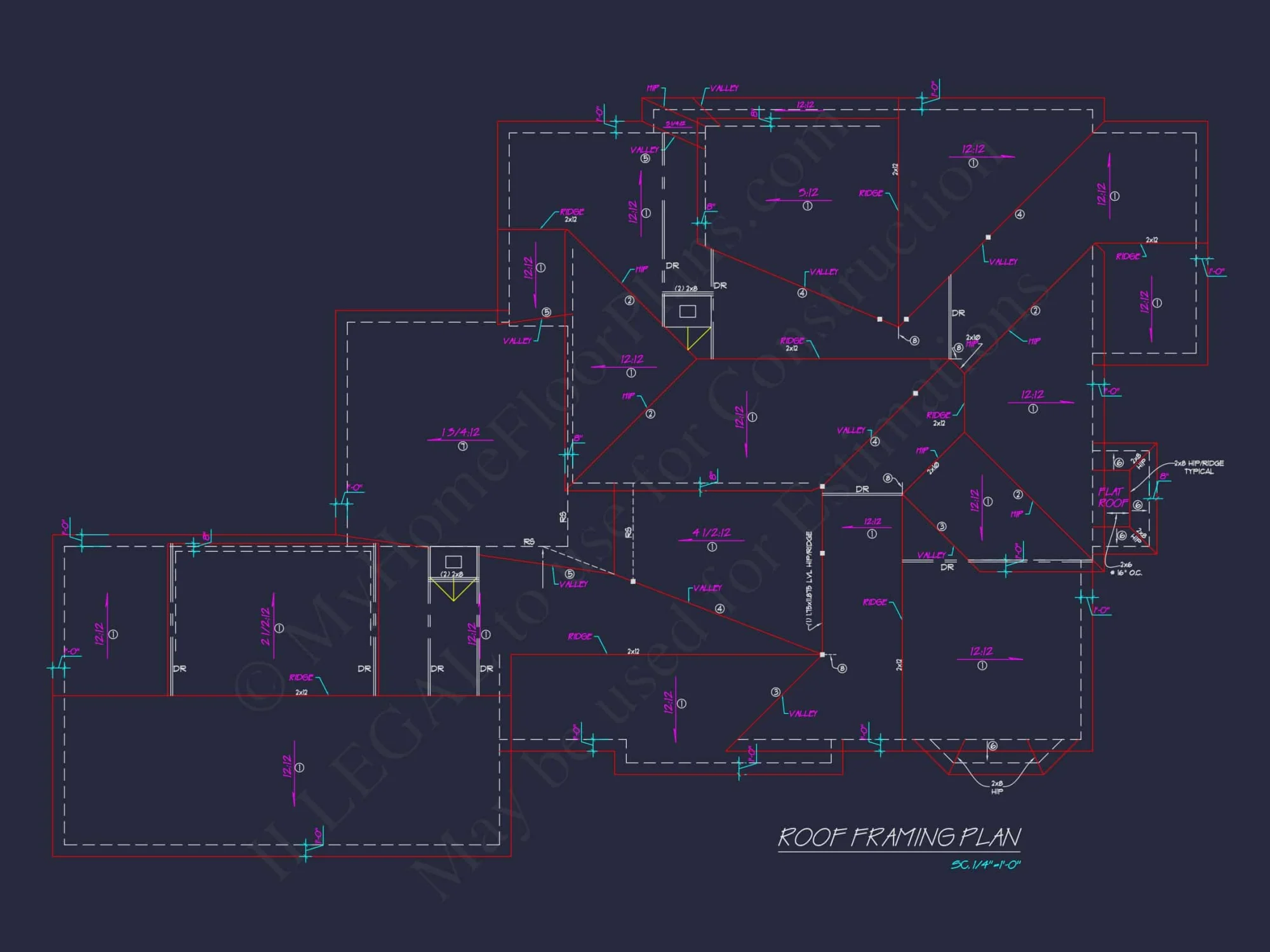 Beautiful house Floor Plan with CAD Blueprints and Designs