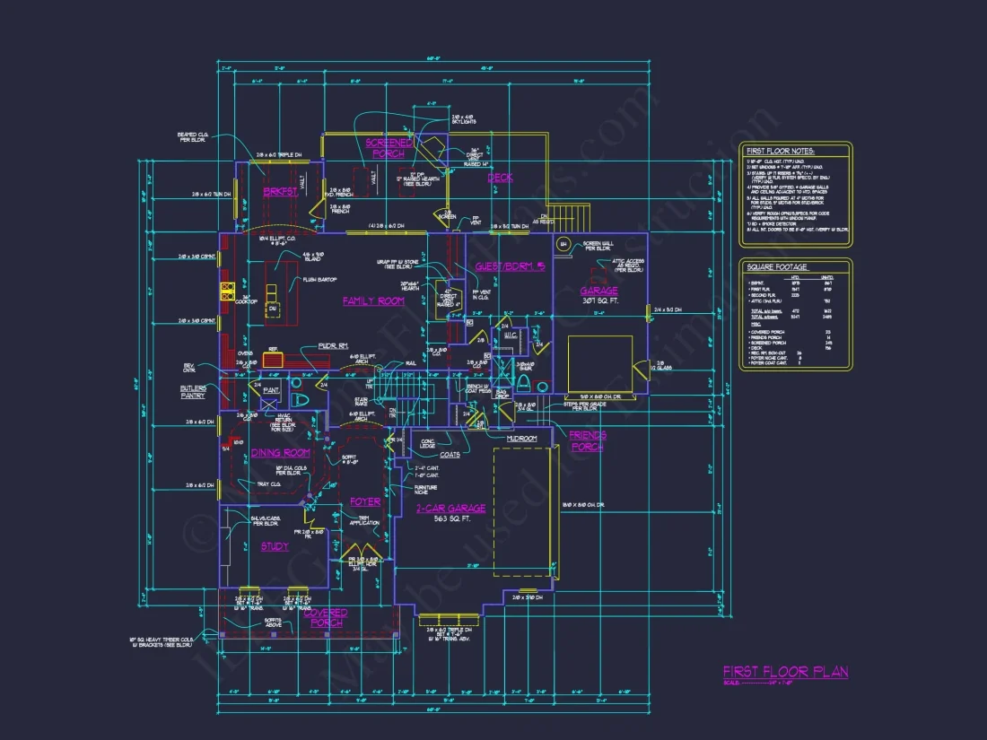 CAD, Floor Plan Designs