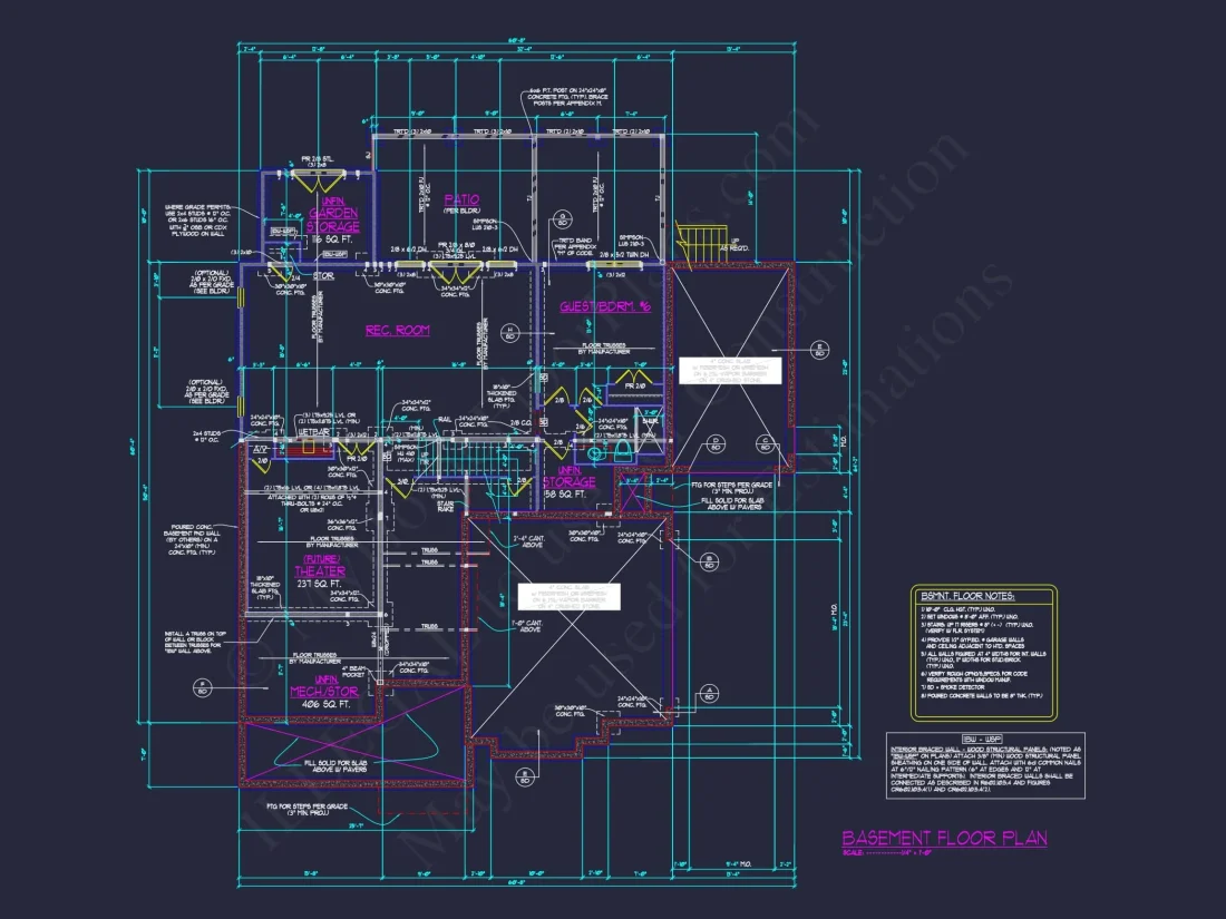 Charming house Plan with Basement