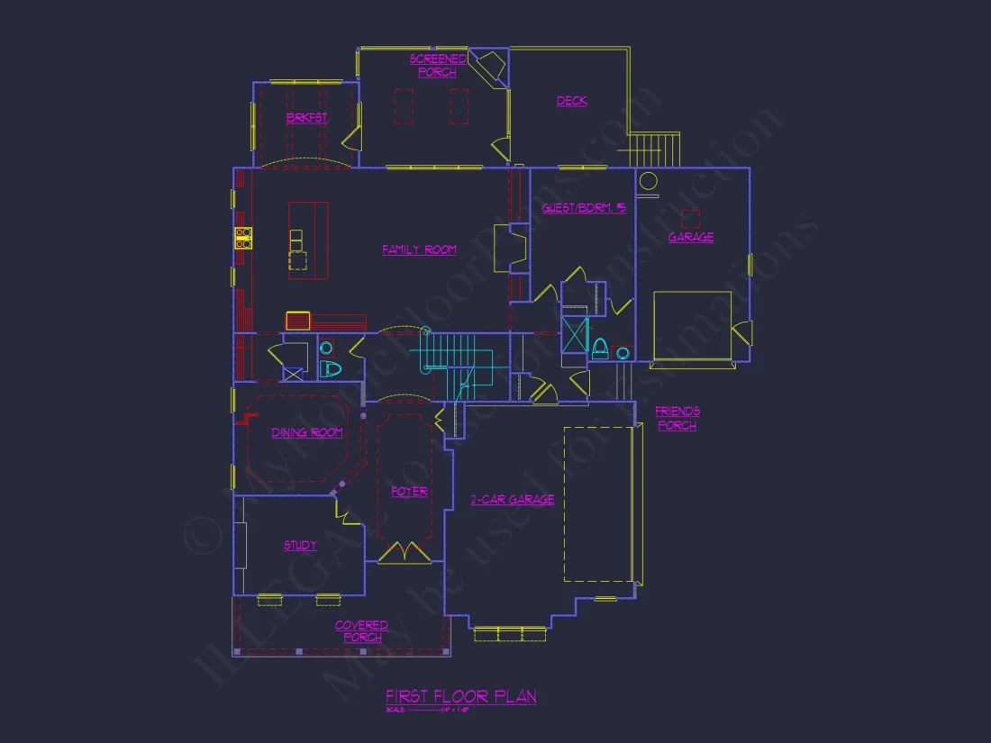 CAD, Floor Plan Designs