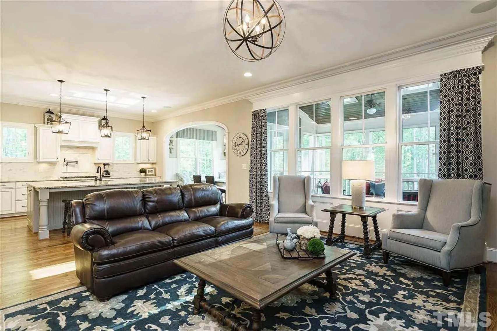 14-1554 HOUSE PLAN - 5-Bed, 5-Bath, 4112 SF Craftsman House Plan 10 Charming house Plan with Basement