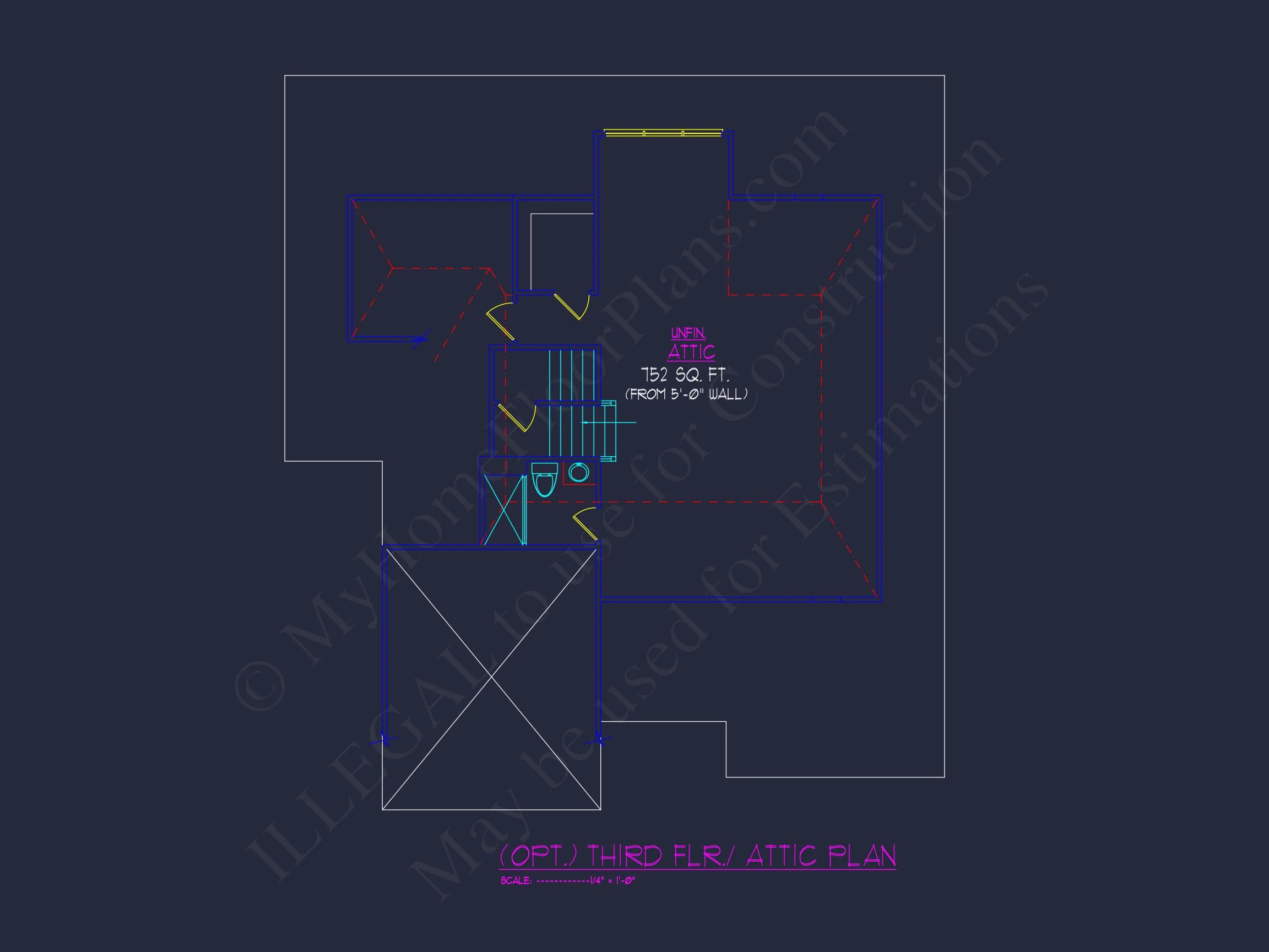 Elegant house Plan with CAD Designs and Traditional Blueprint