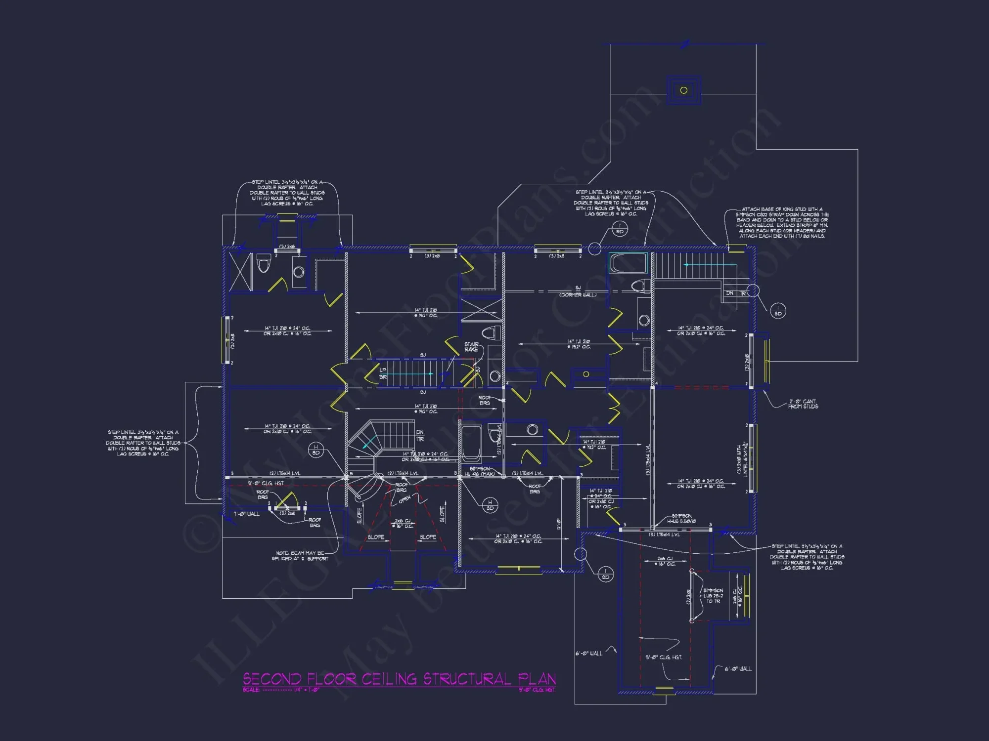 Elegant house Floor Plan: Architectural Designs with CAD Blueprint
