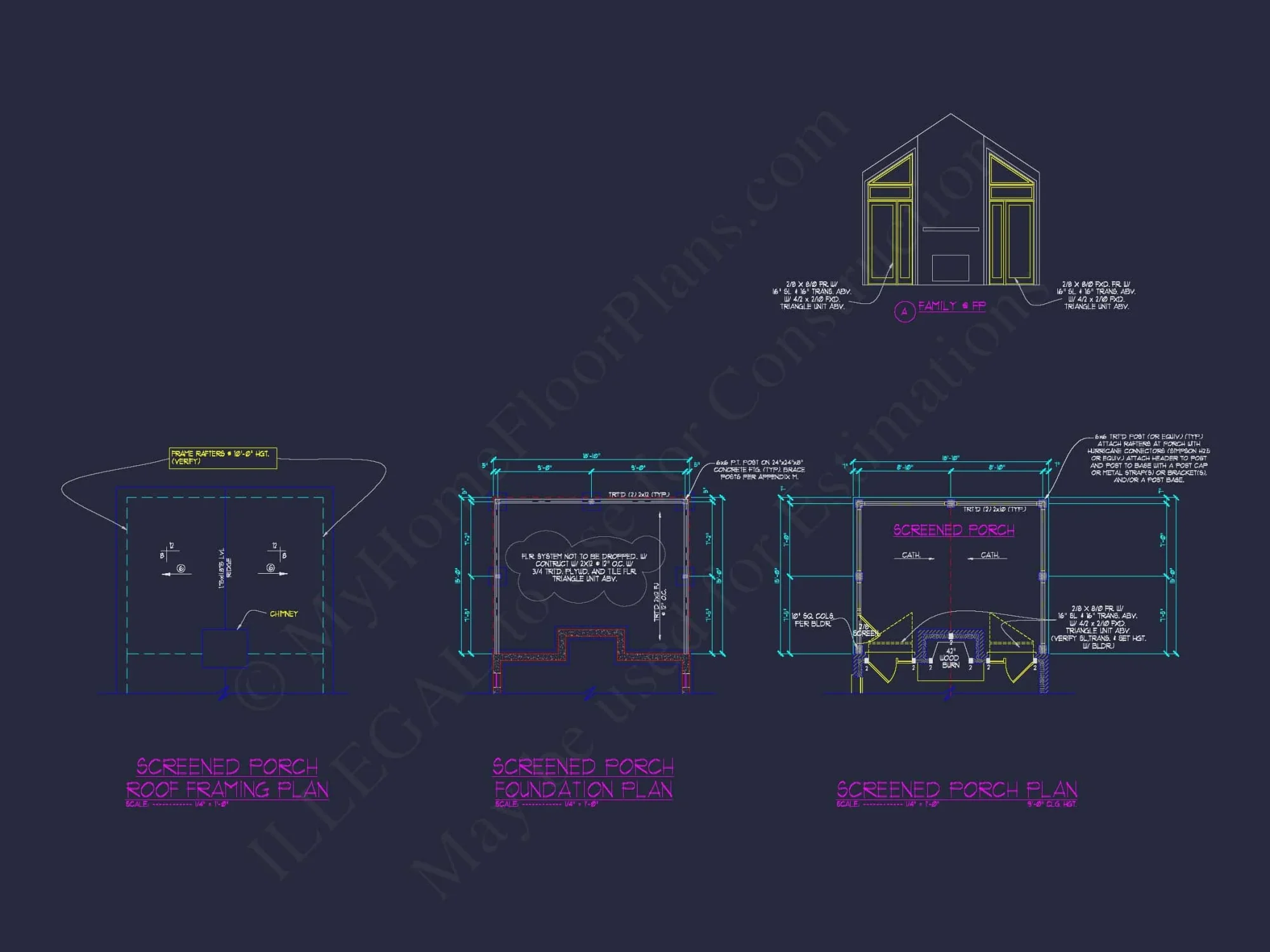 Elegant house Floor Plan: Architectural Designs with CAD Blueprint
