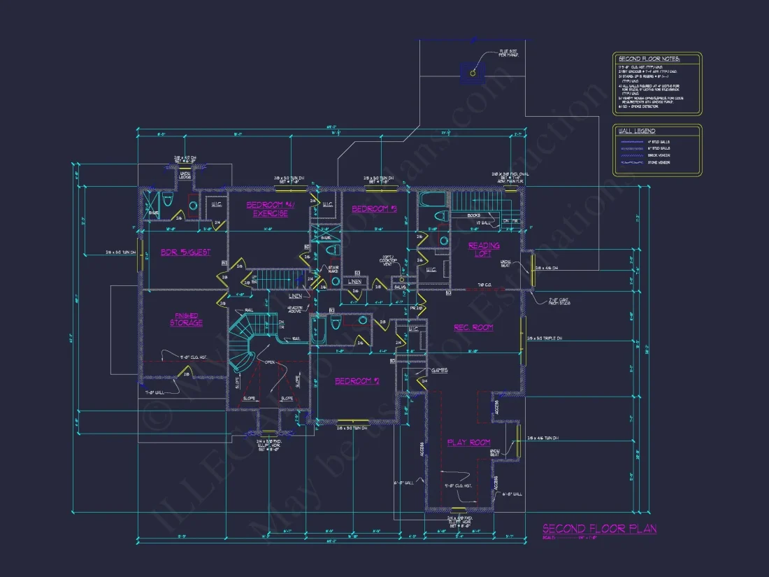 Elegant house Floor Plan: Architectural Designs with CAD Blueprint