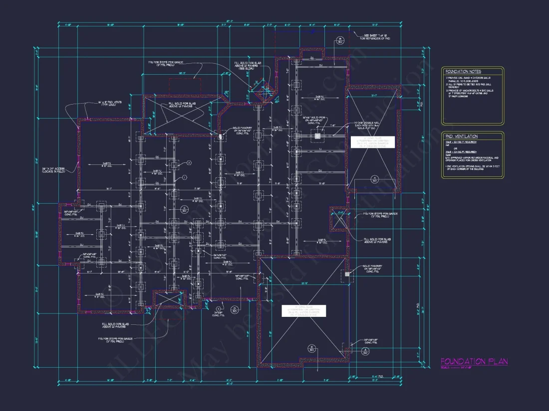 Elegant house Floor Plan: Architectural Designs with CAD Blueprint