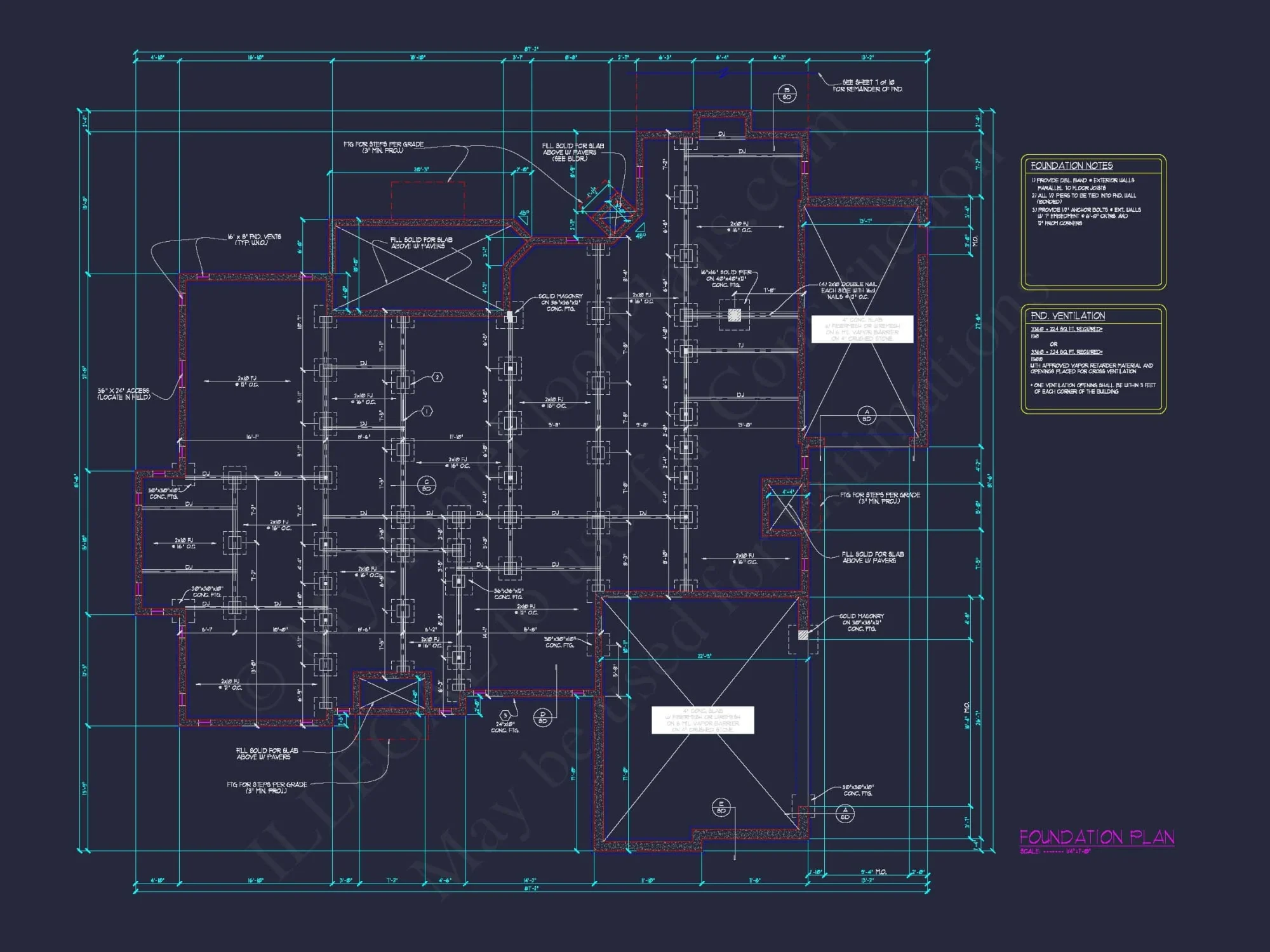 Elegant house Floor Plan: Architectural Designs with CAD Blueprint
