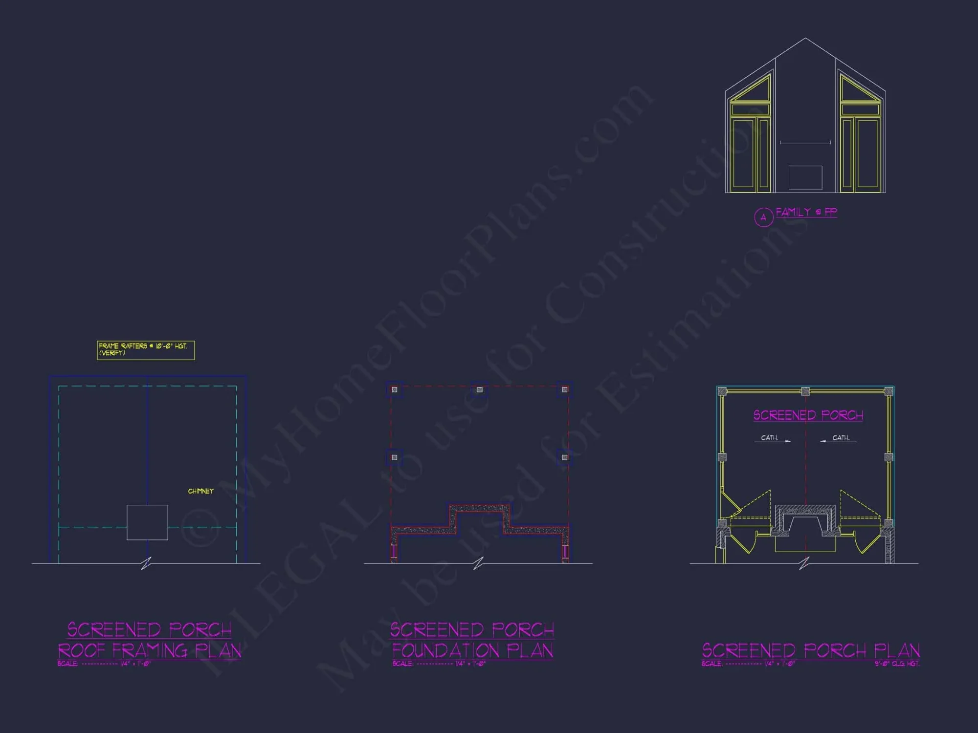 Elegant house Floor Plan: Architectural Designs with CAD Blueprint