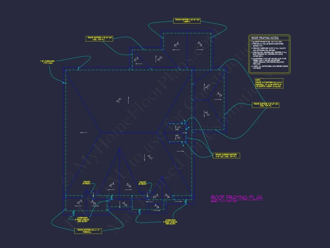 Modern Suburban house Plan with Blueprint & CAD Designs