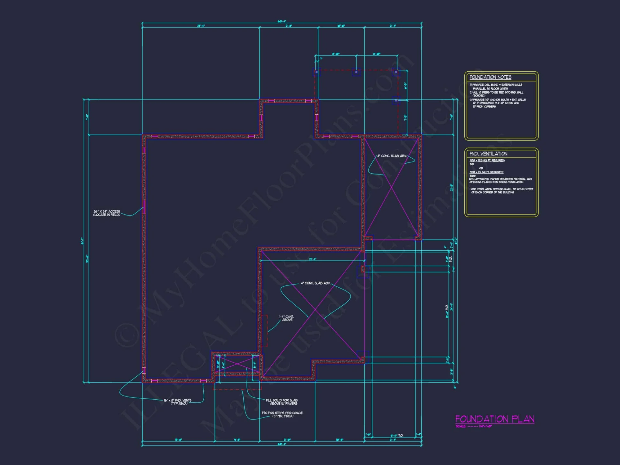 Modern Suburban house Plan with Blueprint & CAD Designs