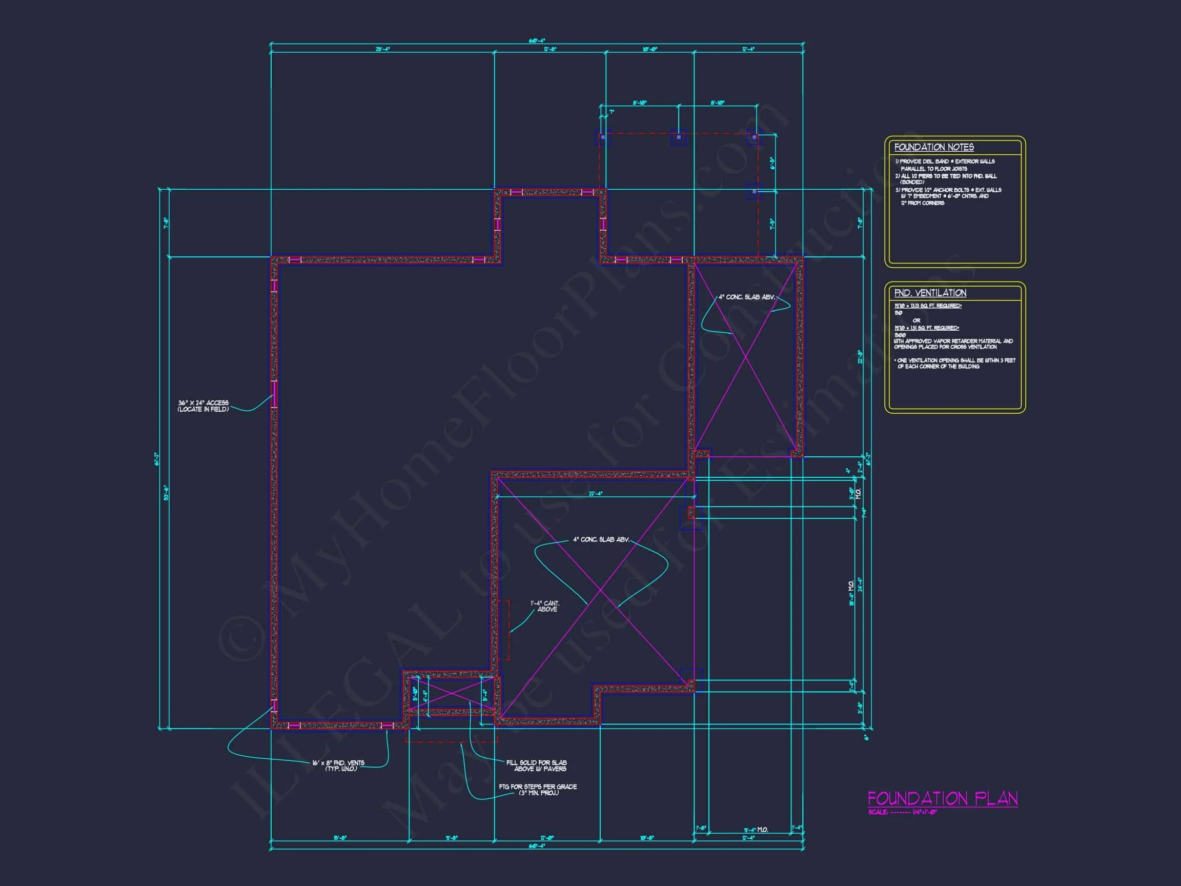 Modern Suburban house Plan with Blueprint & CAD Designs