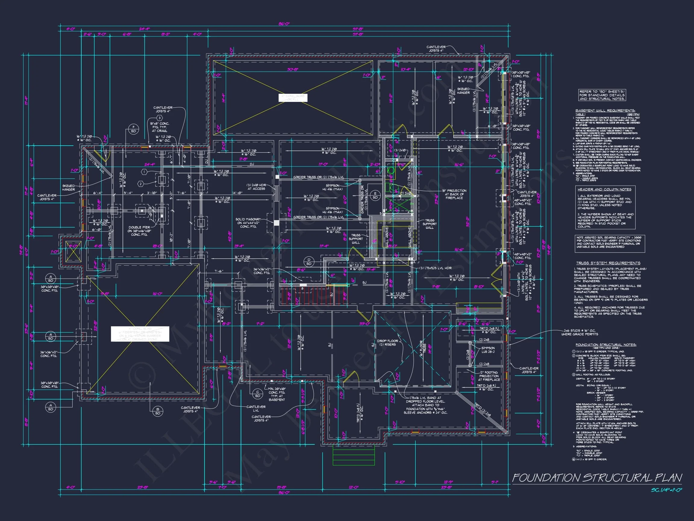 14-1457 HOUSE PLAN - Traditional Colonial Revival House Plan – 5-Bed, 5-Bath, 5,322 SF 18 house Design and Blueprint for Unique 3-Story Colonial Revival