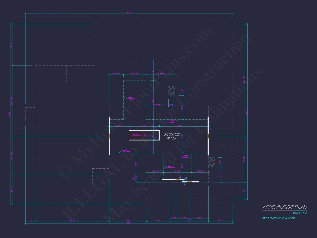 house Design and Blueprint for Unique 3-Story Colonial Revival
