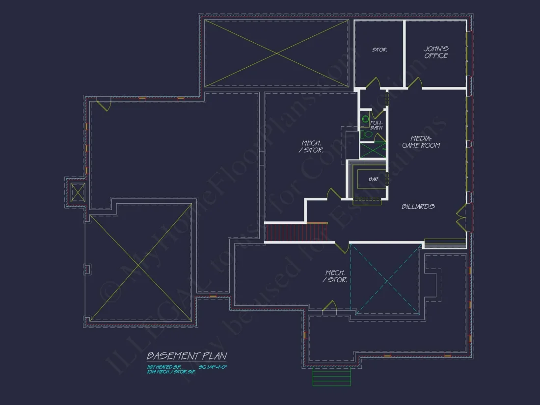 house Design and Blueprint for Unique 3-Story Colonial Revival