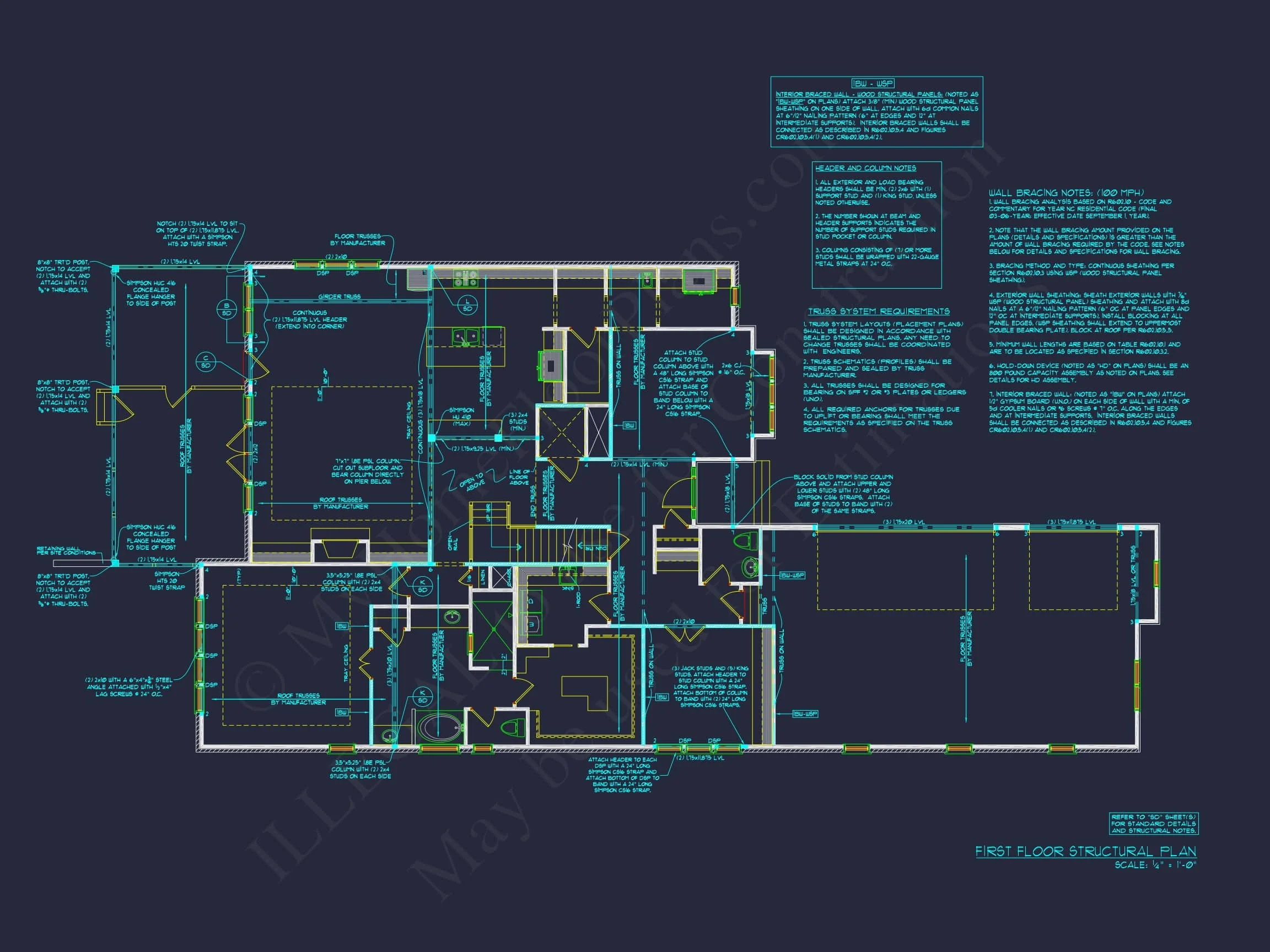 14-1433 HOUSE PLAN - Modern House Plan with Detailed Blueprint and CAD Designs 11 Modern house Plan with Detailed Blueprint and CAD Designs