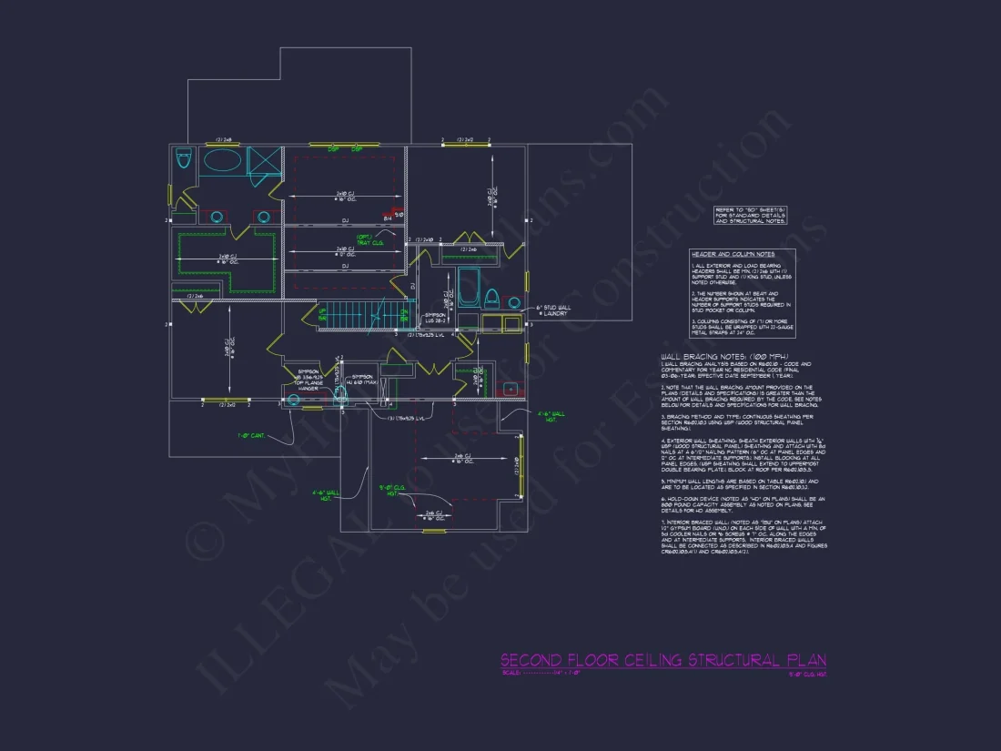 Stunning house Floor Plan with Blueprint Designs and CAD