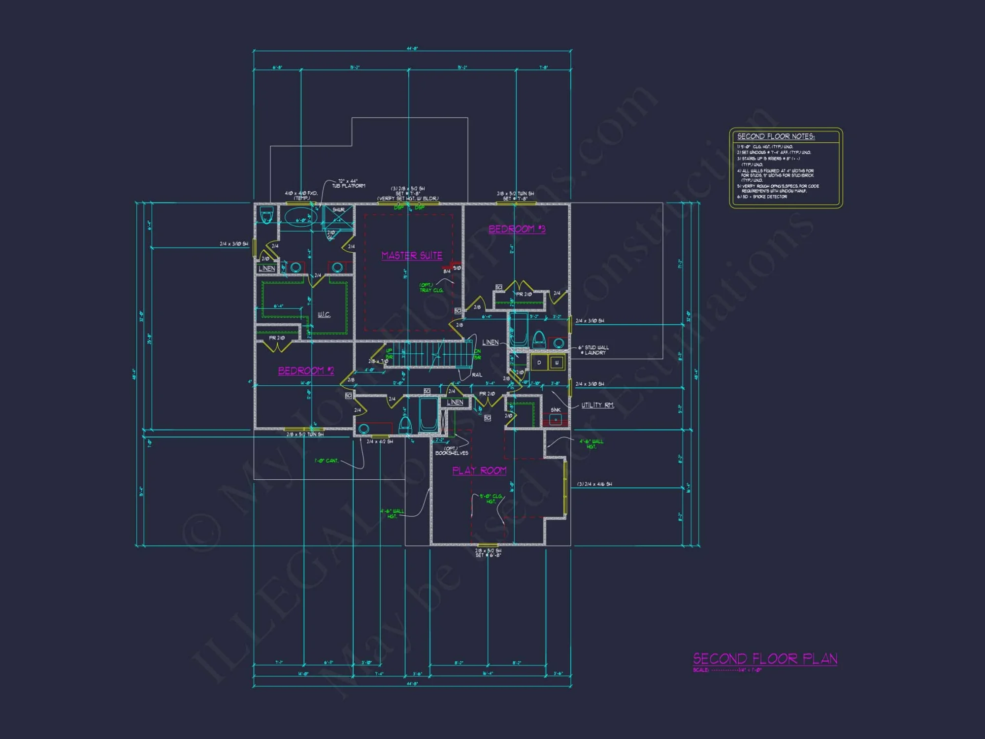 Stunning house Floor Plan with Blueprint Designs and CAD