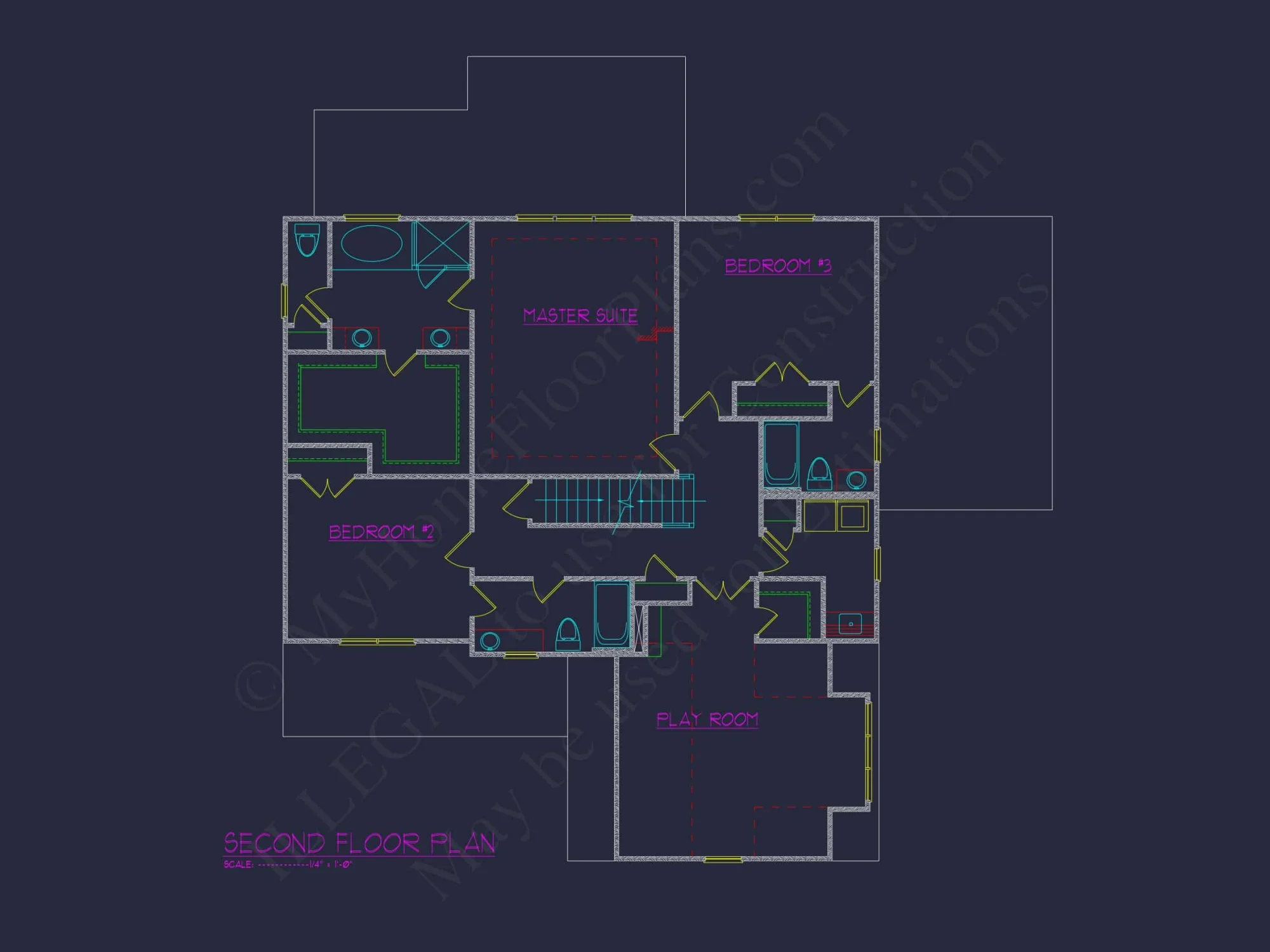 Stunning house Floor Plan with Blueprint Designs and CAD
