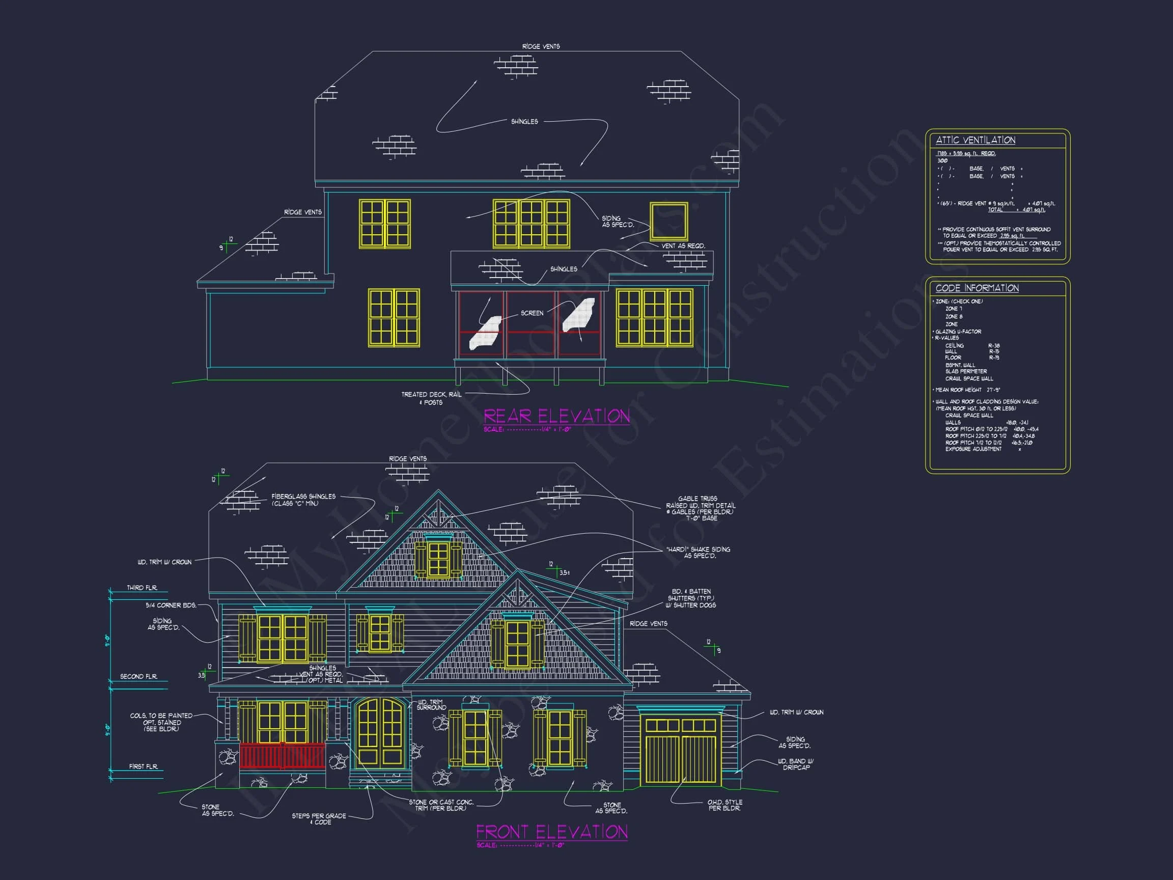 Stunning house Floor Plan with Blueprint Designs and CAD