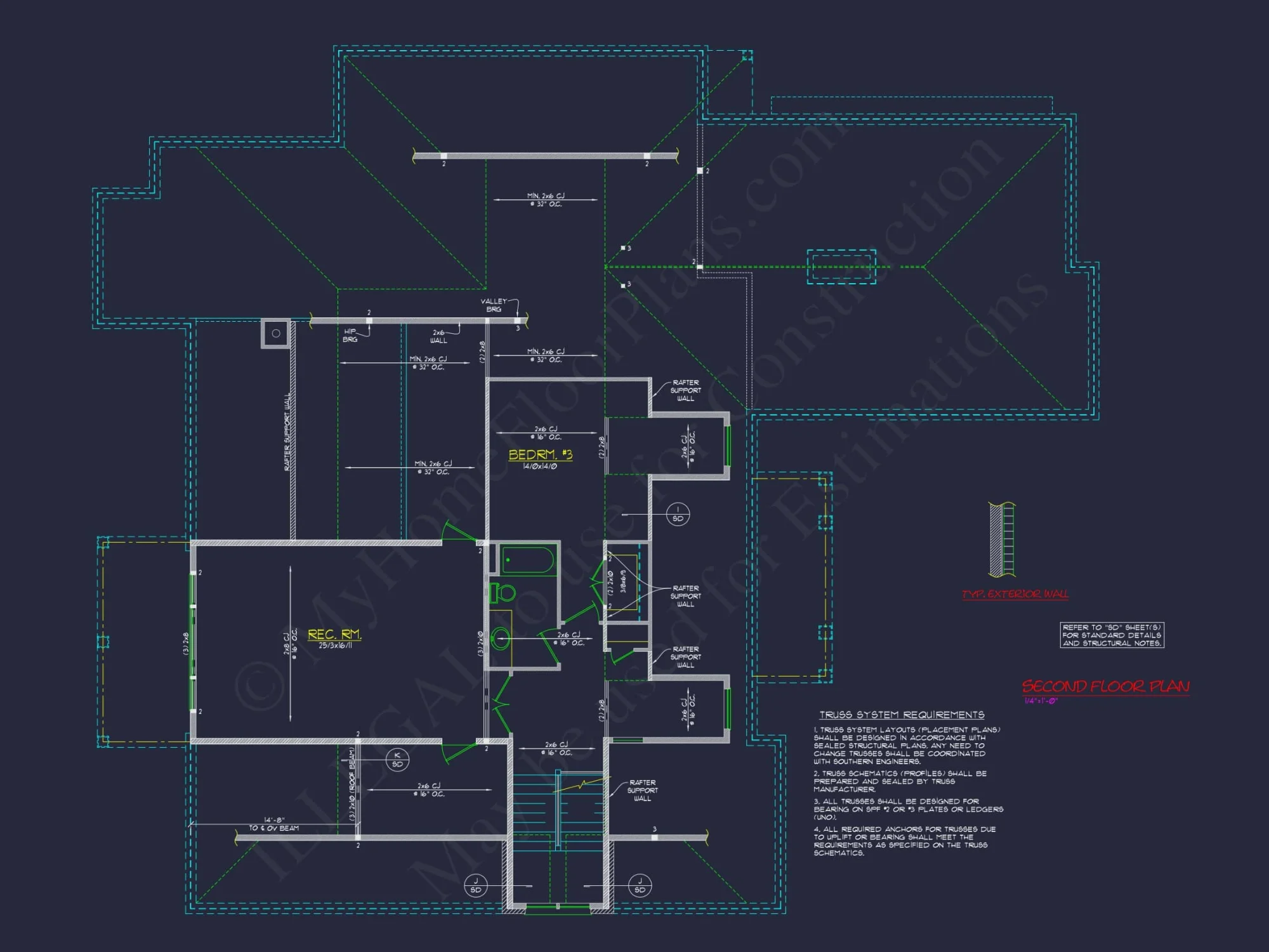 Stunning Floor Design with Pool House