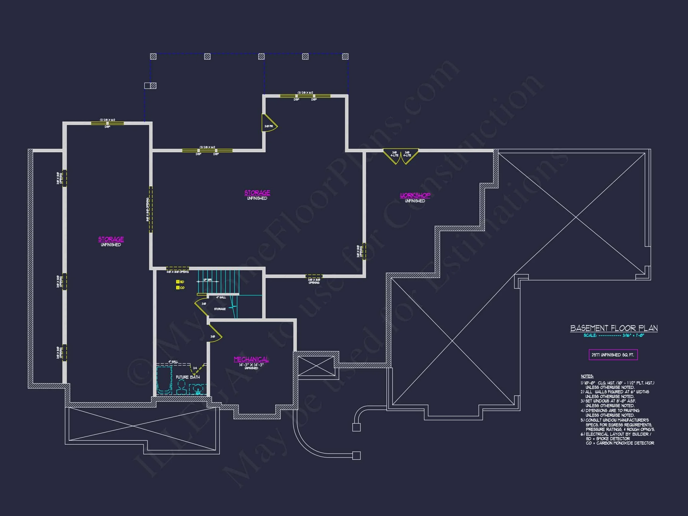 14-1286 HOUSE PLAN - Transitional European House Plan – 5-Bed, 5-Bath, 4,936 SF 53 Luxury house Plan with Open Floor, CAD Architecture Designs