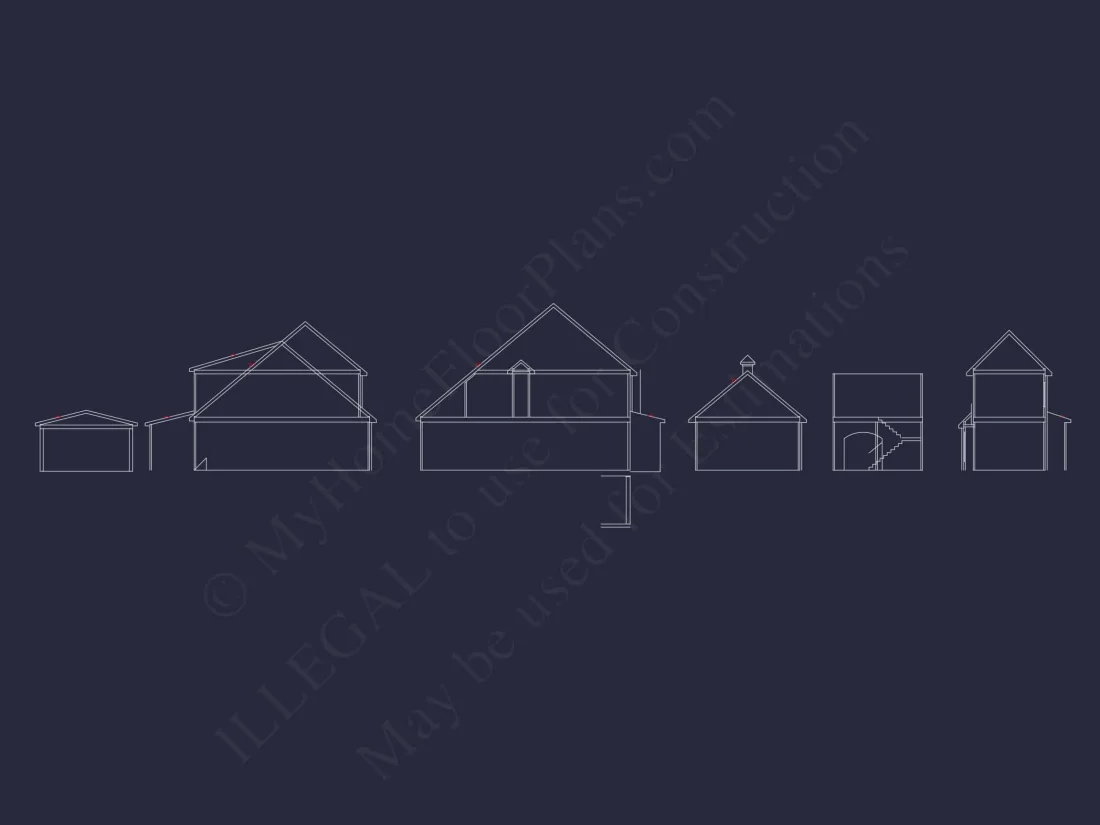 Luxury house Plan with Open Floor, CAD Architecture Designs