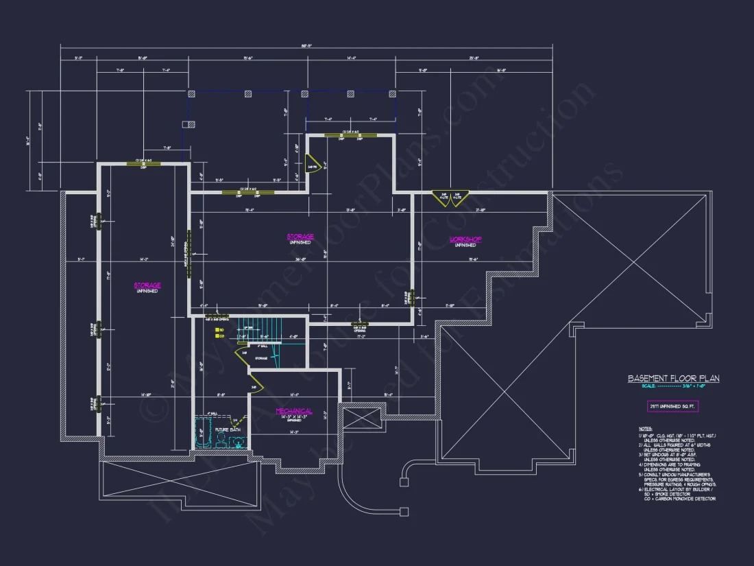 Luxury house Plan with Open Floor, CAD Architecture Designs
