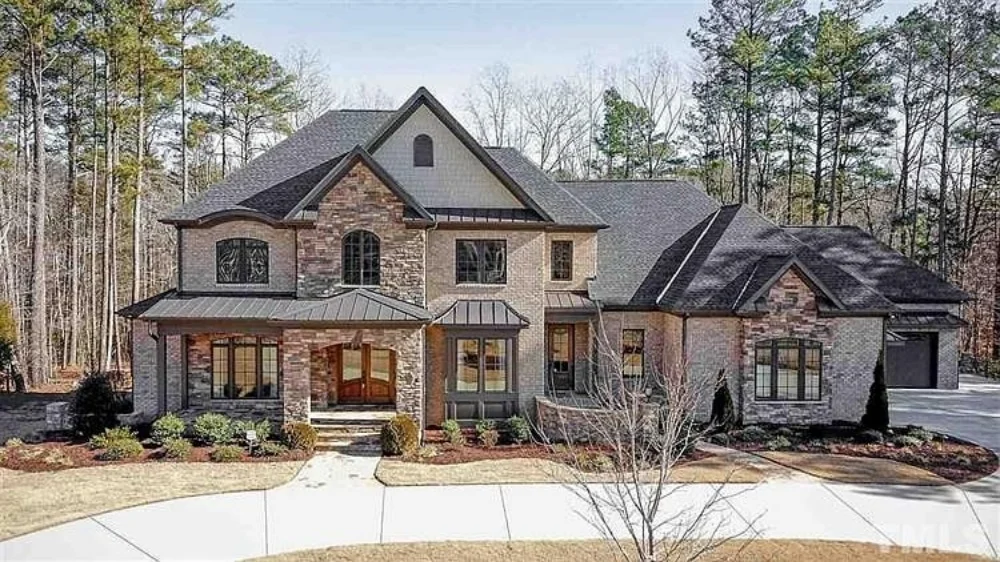 14-1286 HOUSE PLAN - Transitional European House Plan – 5-Bed, 5-Bath, 4,936 SF 2 Luxury house Plan with Open Floor, CAD Architecture Designs