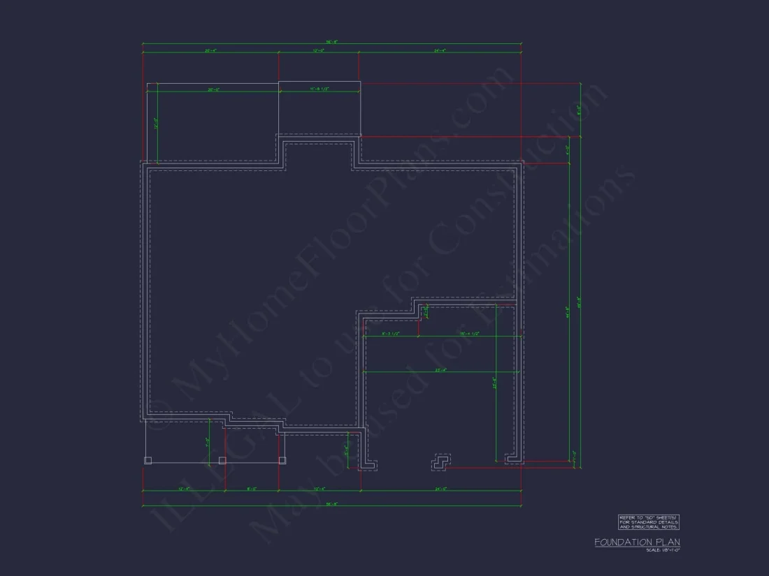 Elegant house Plan with CAD Floor Designs & Blueprints