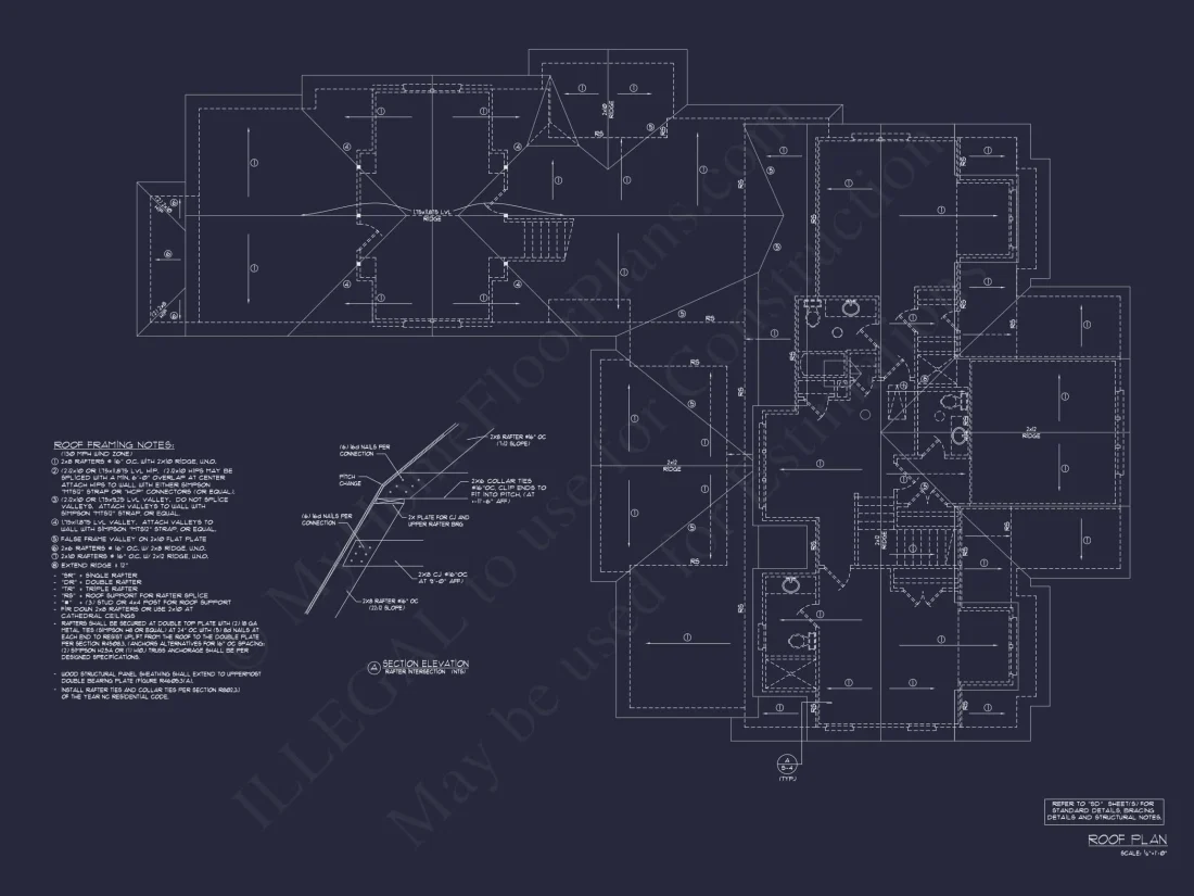 Craftsman house Floor Plan: 5-Bed, 4-Bath, 3-Car Garage