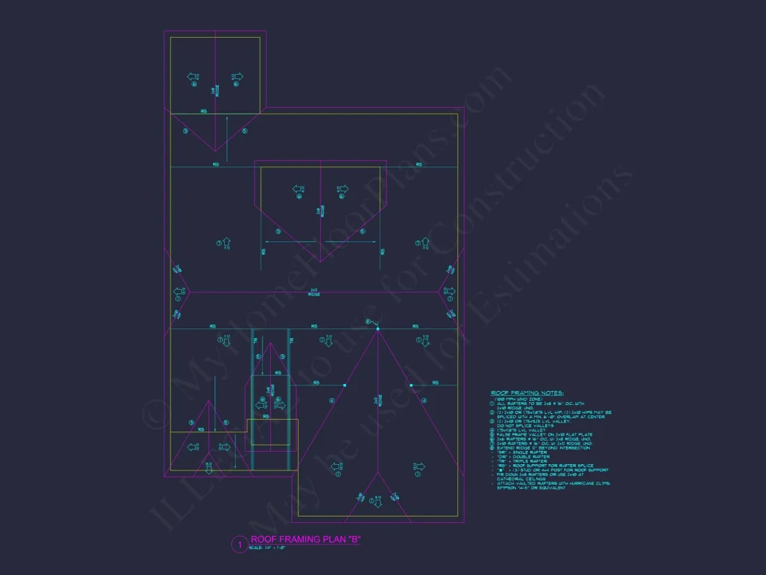 Beautiful Craftsman house Plan with 2 Floors and 3 Bedrooms