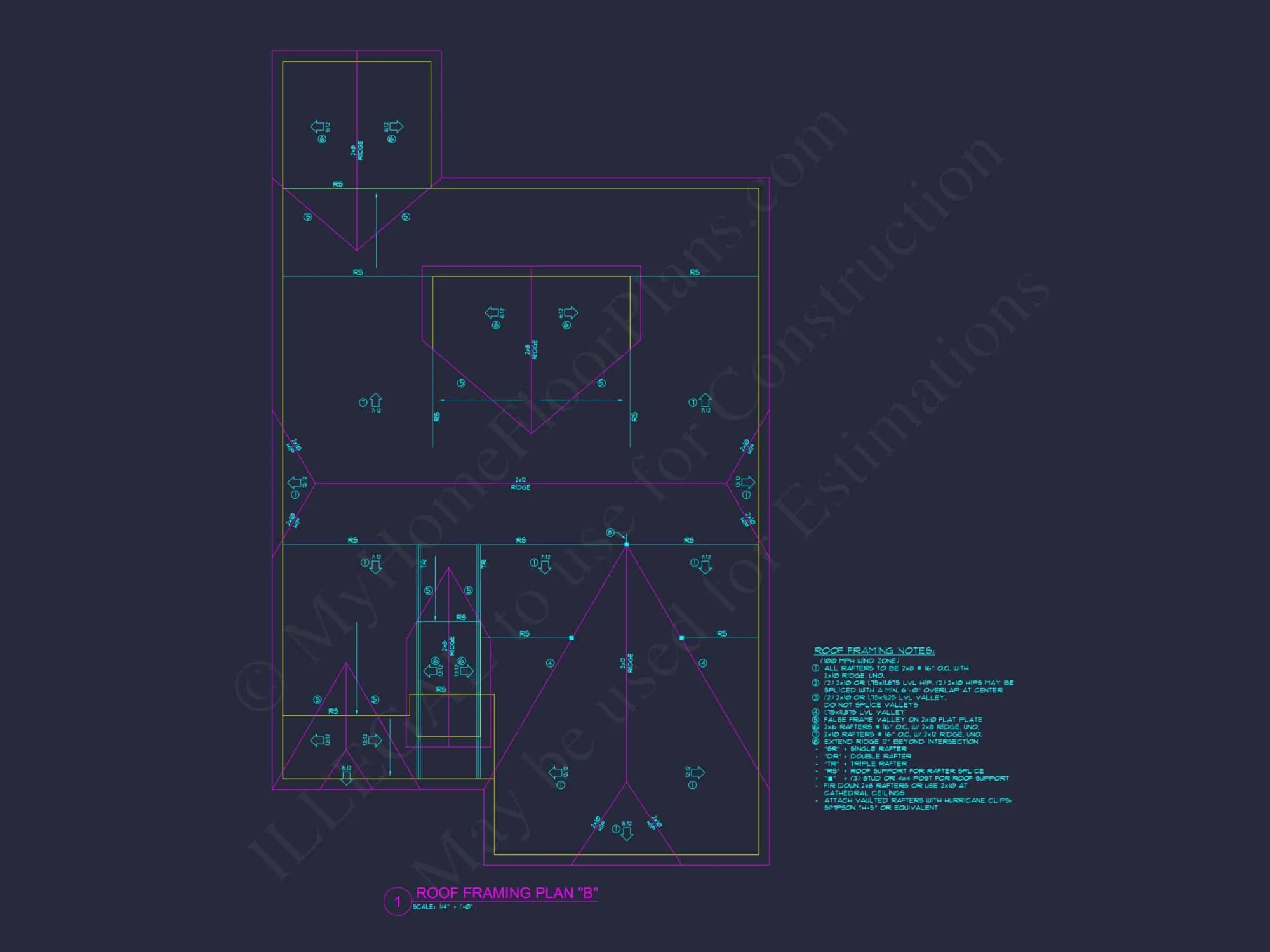 Beautiful Craftsman house Plan with 2 Floors and 3 Bedrooms