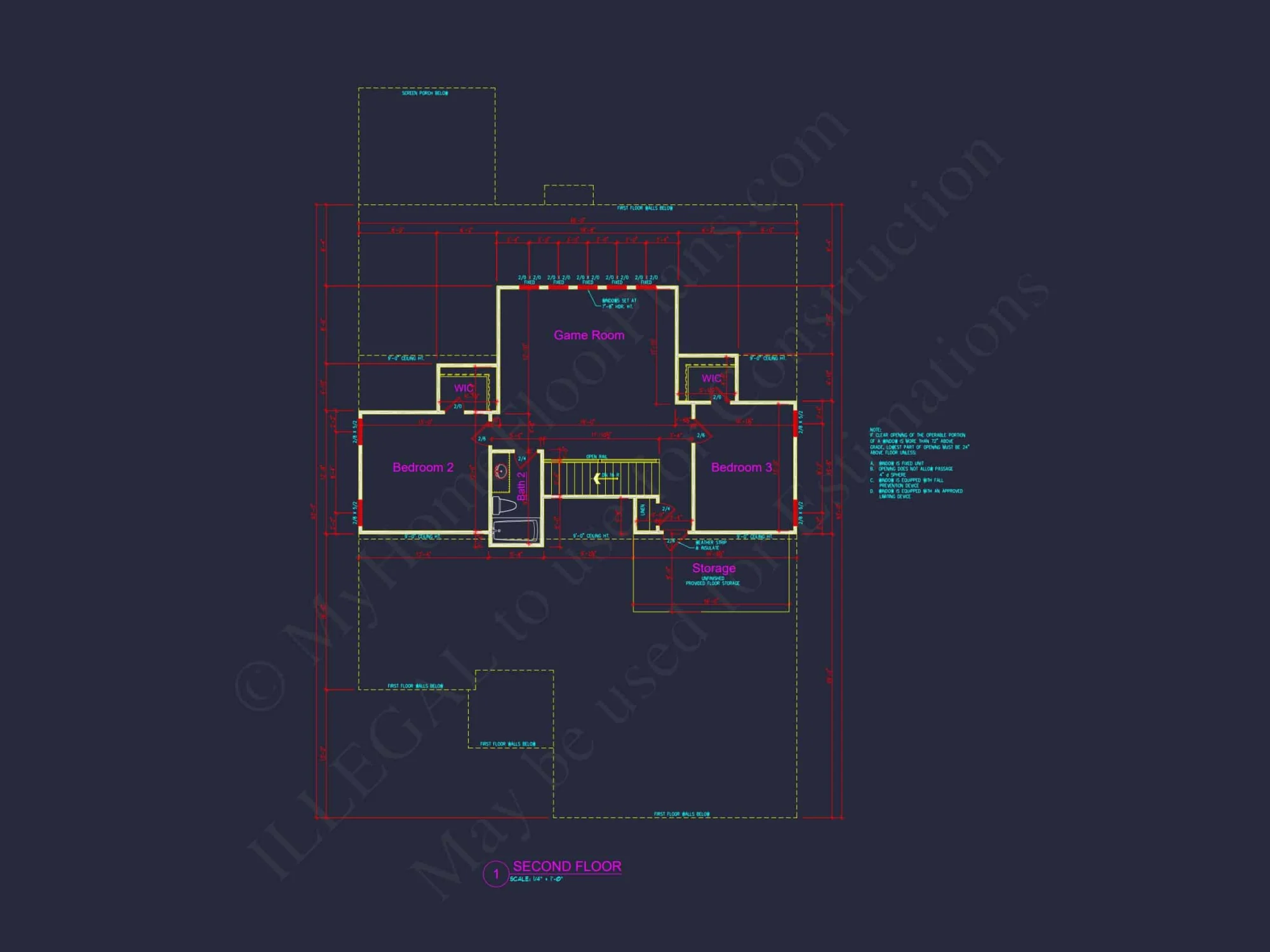 Beautiful Craftsman house Plan with 2 Floors and 3 Bedrooms