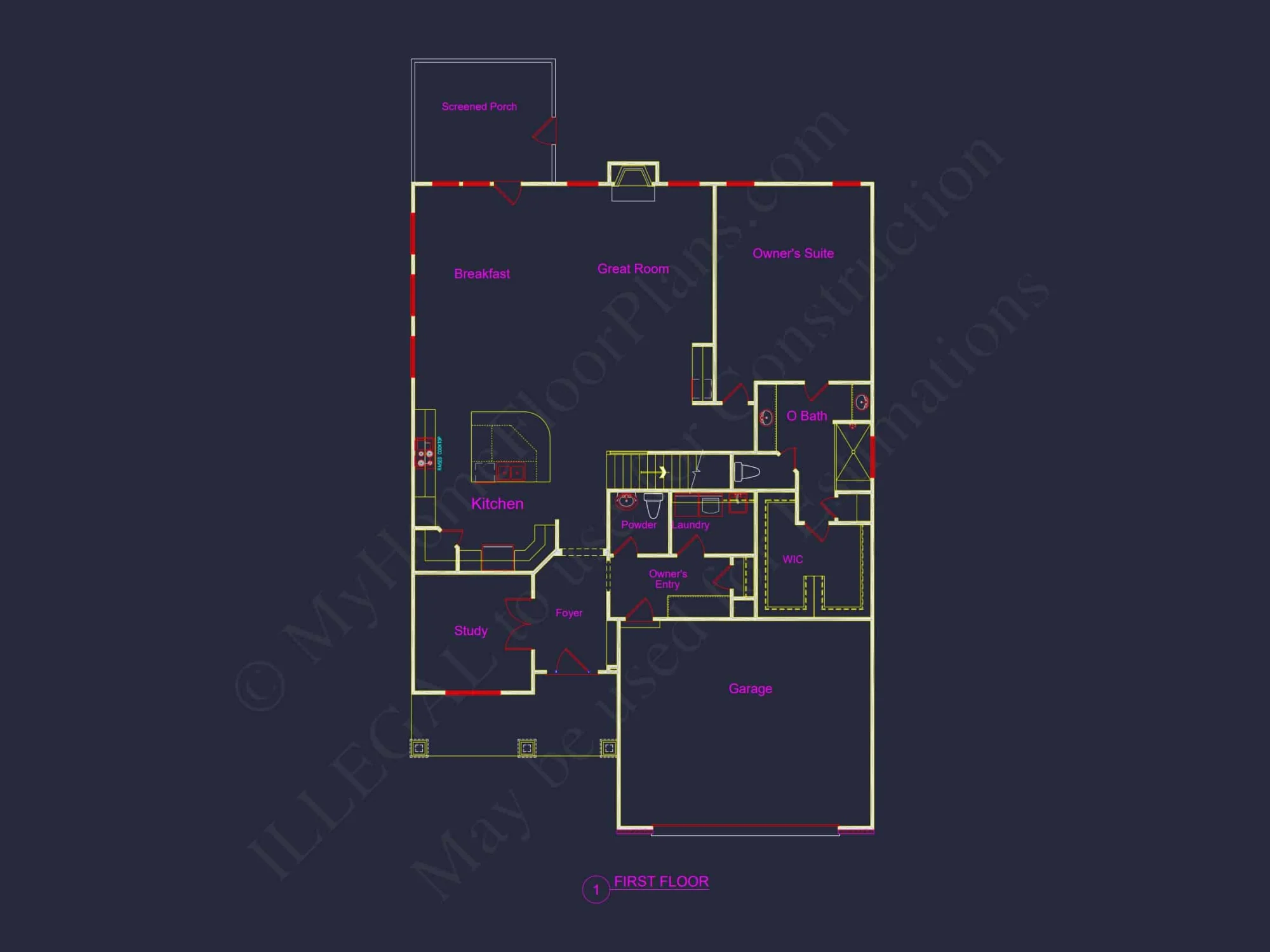 Beautiful Craftsman house Plan with 2 Floors and 3 Bedrooms