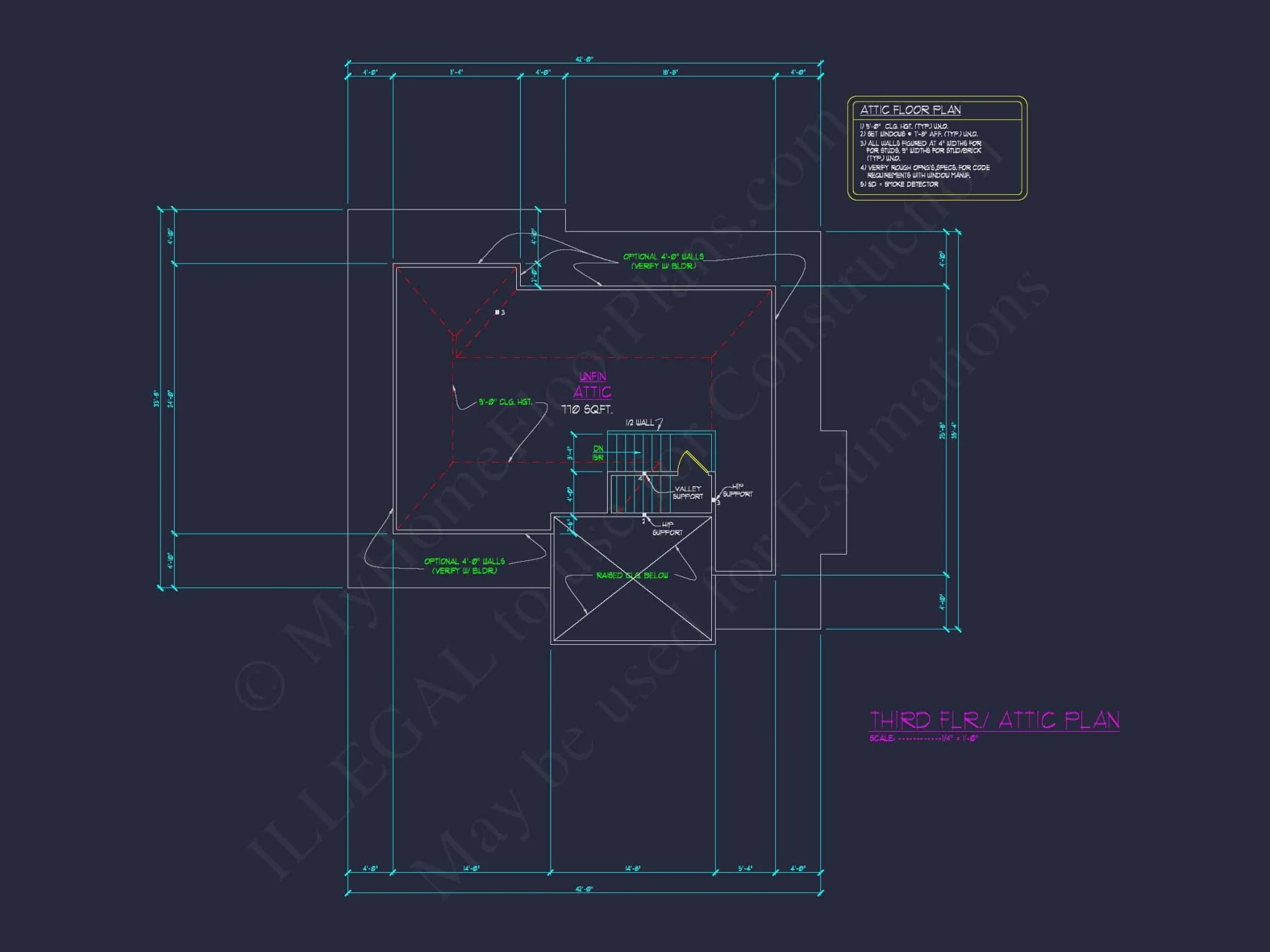 Stunning Traditional house Plan with 3.5 Stories and CAD Designs
