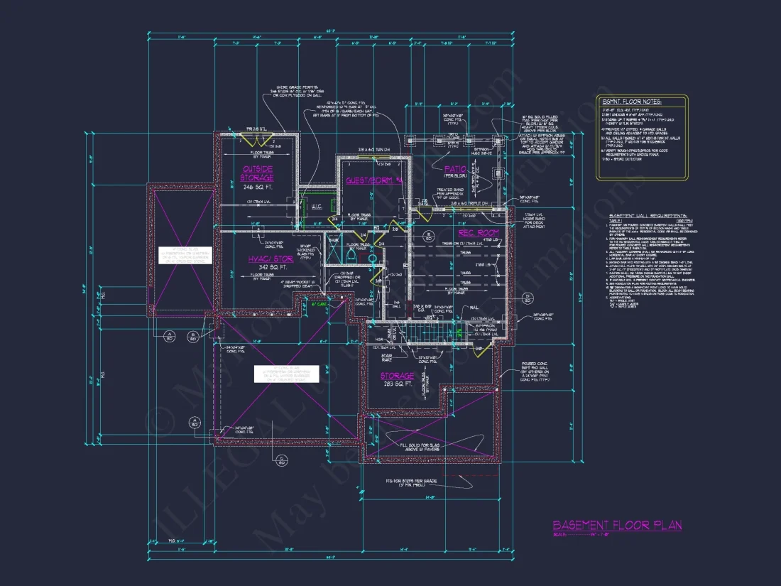 Stunning Traditional house Plan with 3.5 Stories and CAD Designs