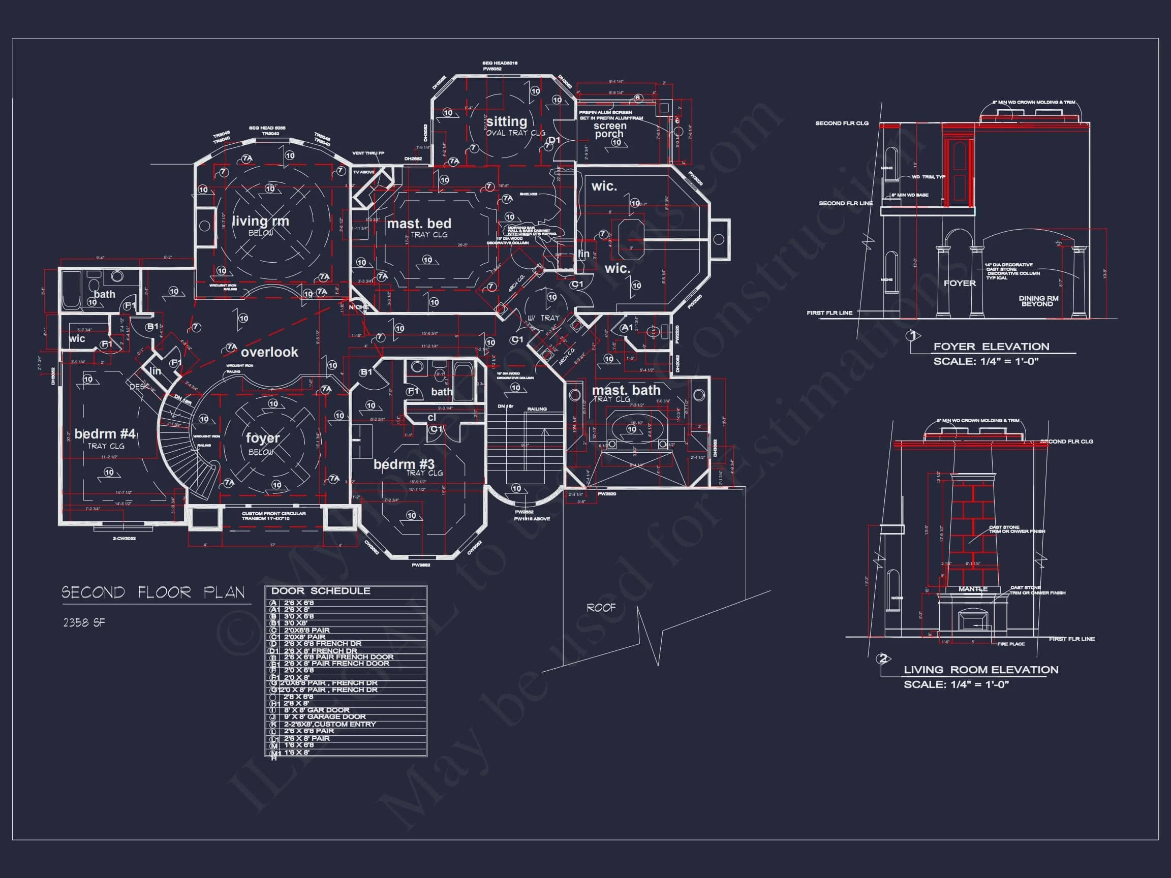 13-DEBRA HOUSE PLAN - Luxury House Floor Plan with CAD Blueprints & Modern Design 8 Luxury house Floor Plan with CAD Blueprints & Modern Design