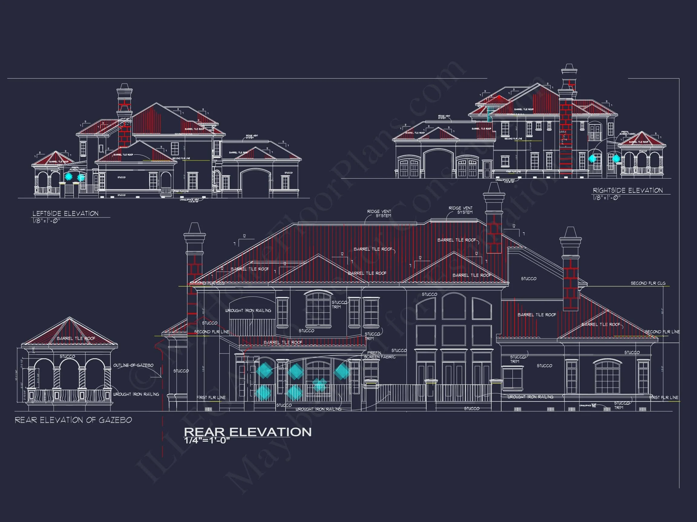 13-DEBRA HOUSE PLAN - Luxury House Floor Plan with CAD Blueprints & Modern Design 5 Luxury house Floor Plan with CAD Blueprints & Modern Design