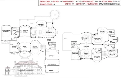 13-DEBRA HOUSE PLAN - Luxury House Floor Plan with CAD Blueprints & Modern Design 3 Luxury house Floor Plan with CAD Blueprints & Modern Design