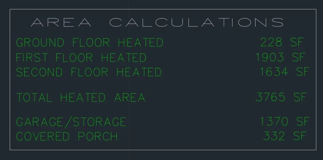 Well-Designed Beach house Plan with 3 Floor Blueprints & CAD