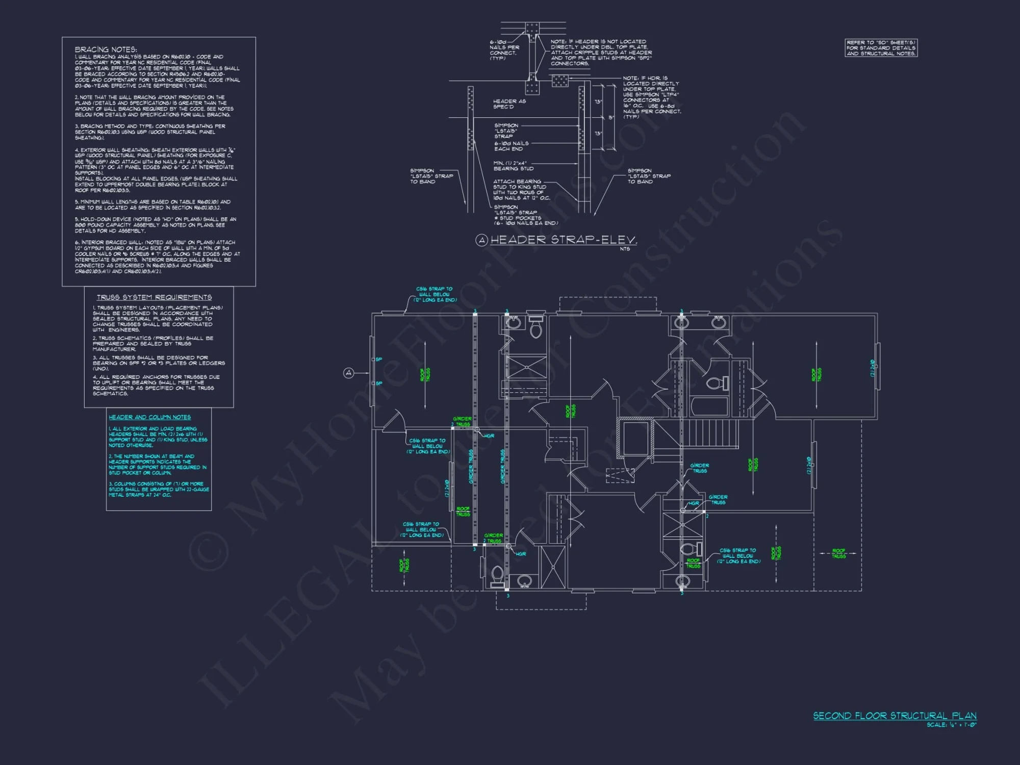 Well-Designed Beach house Plan with 3 Floor Blueprints & CAD