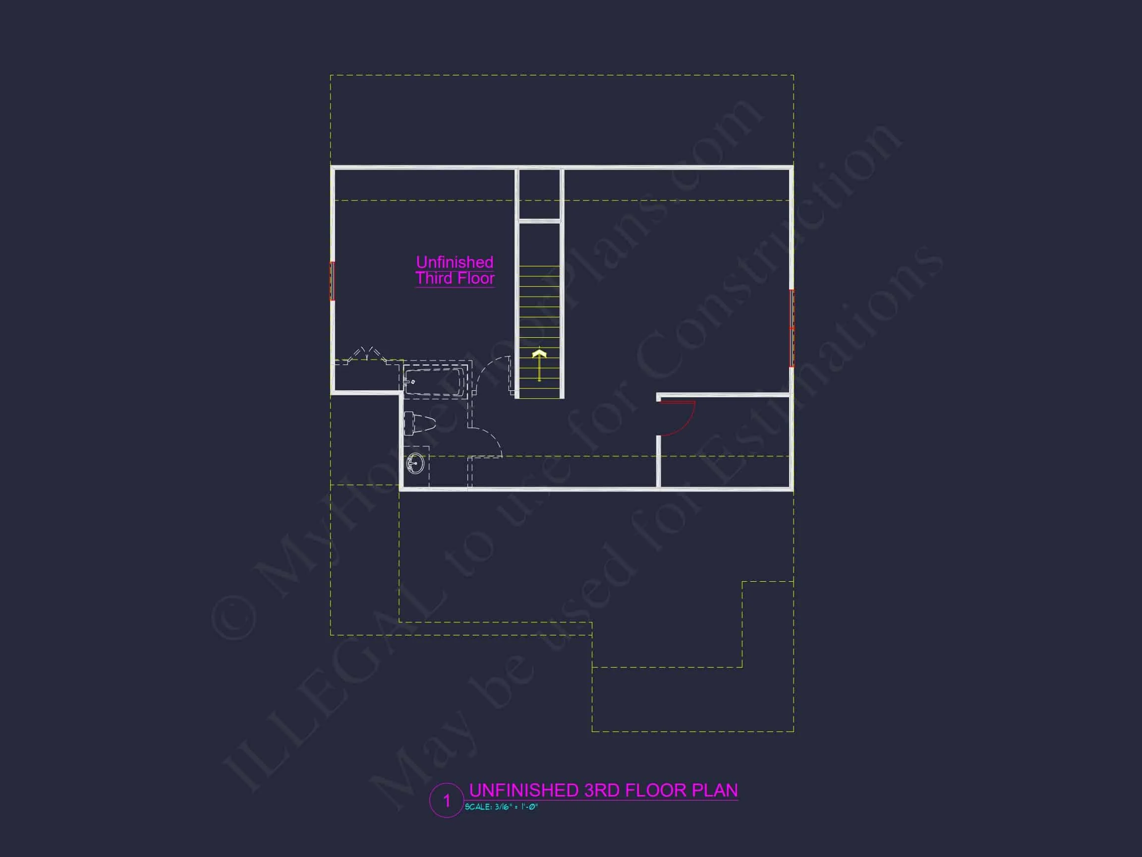 13-2010 HOUSE PLAN - Modern House Blueprint with 2 Floors, CAD-Ready Floor Plans 5 Modern house Blueprint with 2 Floors, CAD-Ready Floor Plans