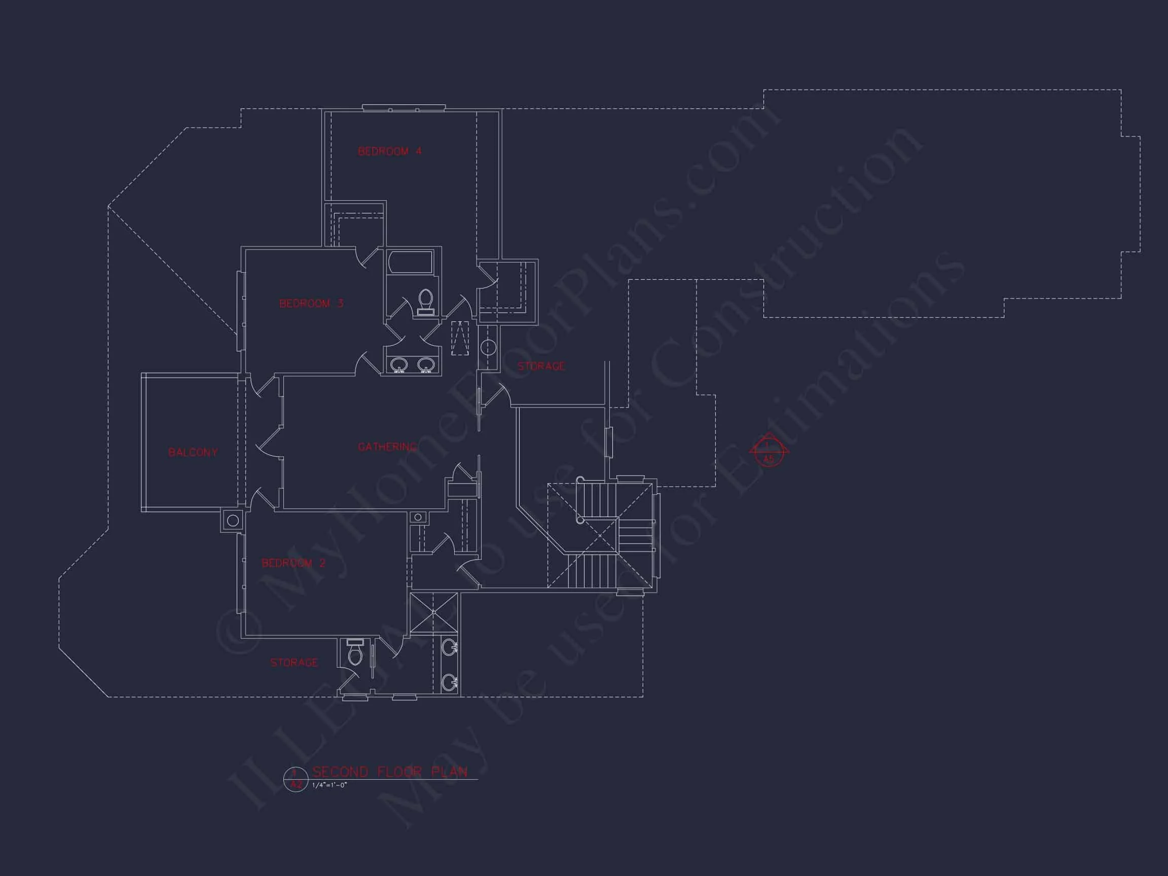 13-1916 HOUSE PLAN - Luxury Craftsman House Floor Plan with CAD Designs 5 Luxury Craftsman house Floor Plan with CAD Designs