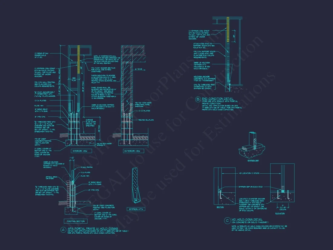 Stunning house Floor Plan with Blueprint and CAD Designs