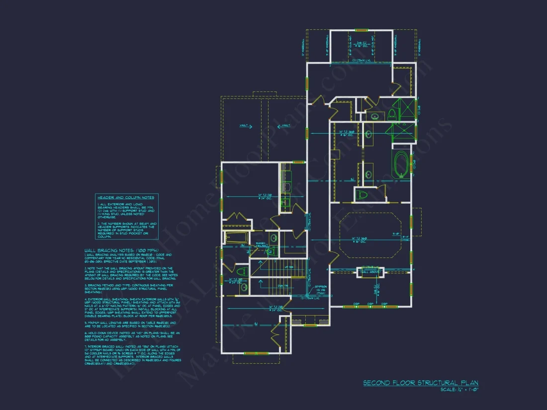 Stunning house Floor Plan with Blueprint and CAD Designs