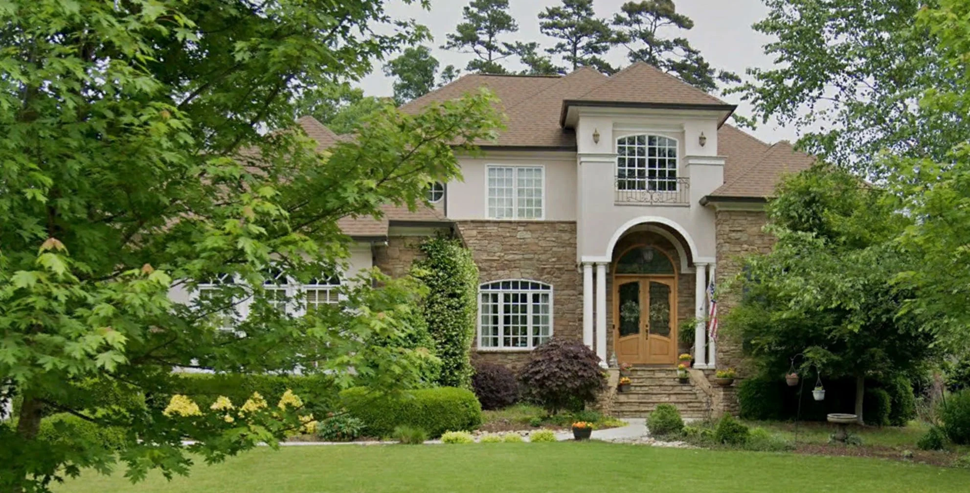 13-1886 HOUSE PLAN - 4-Bed, 5-Bath, 3512 SF European House Plan 2 Custom house Plans with Modern Blueprint CAD Architecture