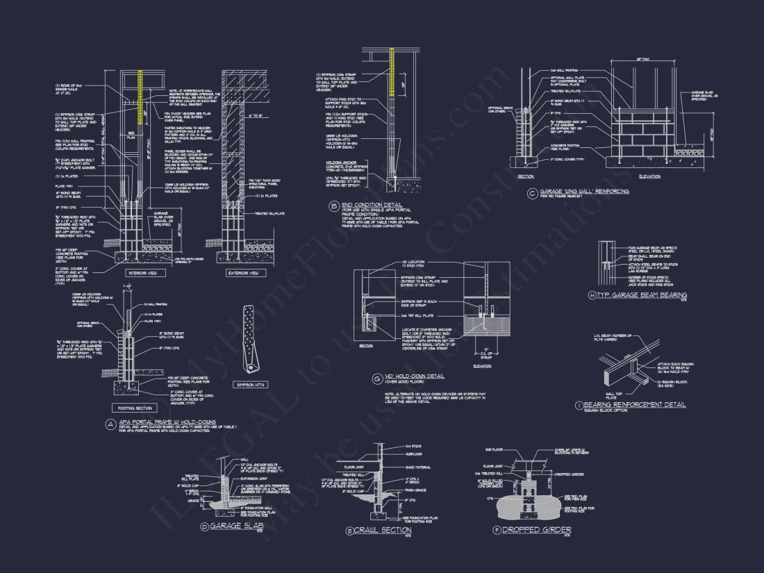 Modern Craftsman house Plan with Spacious 3-Story Design