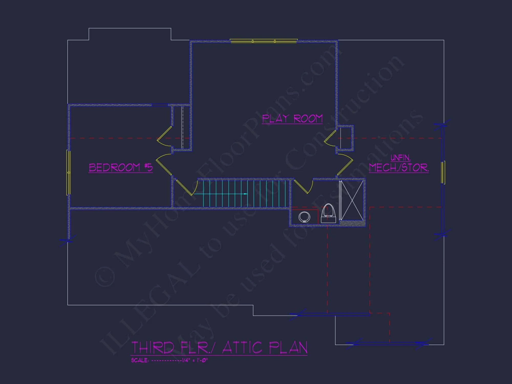 Modern Craftsman house Plan with Spacious 3-Story Design