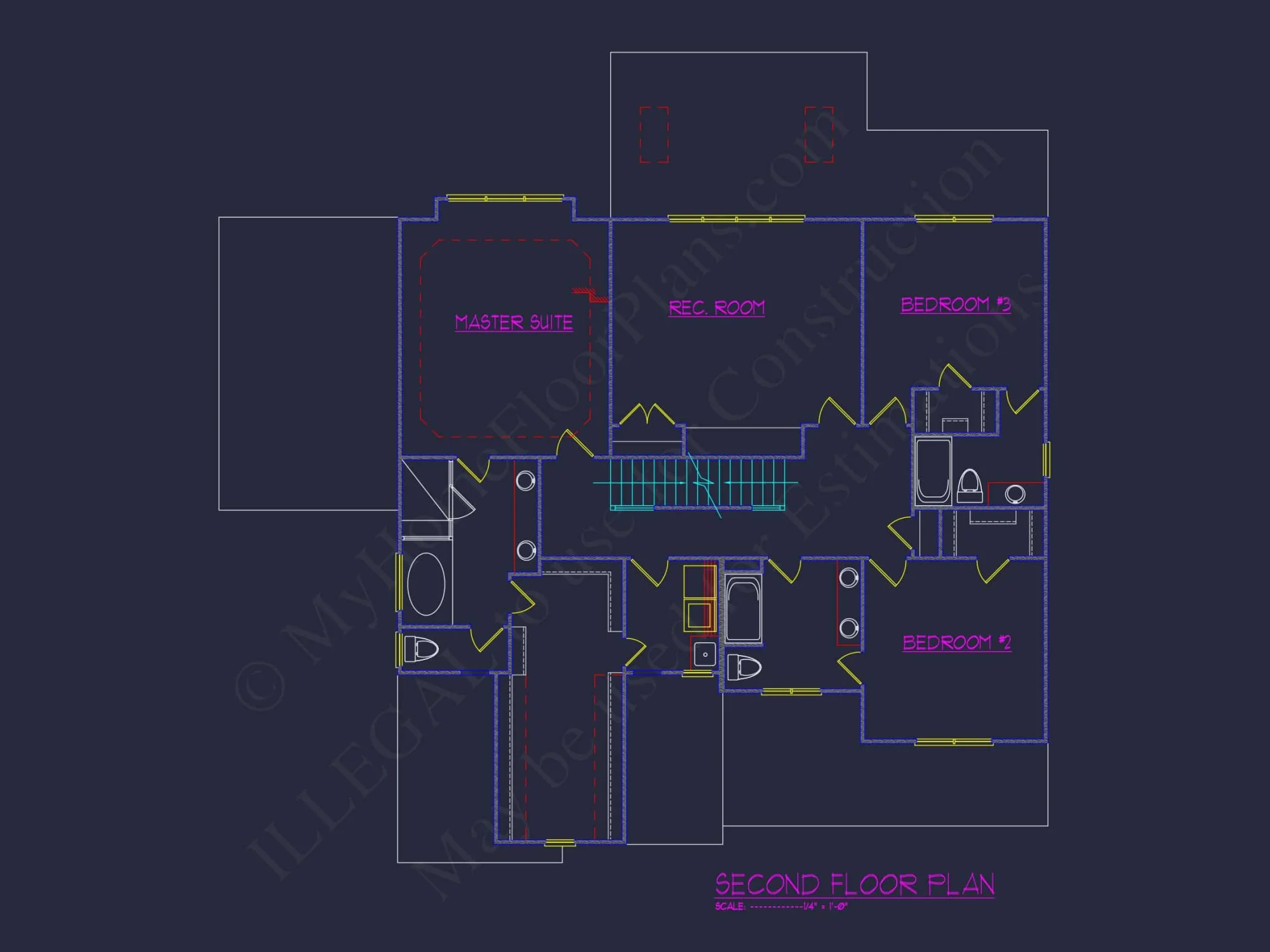 Modern Craftsman house Plan with Spacious 3-Story Design