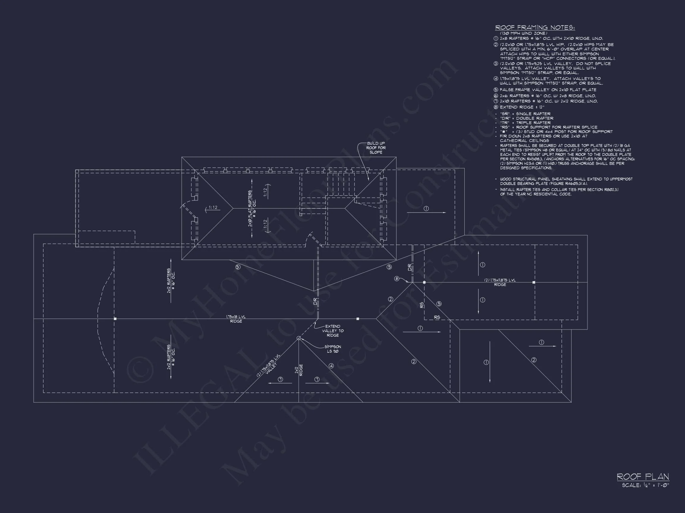 13-1763 HOUSE PLAN - Coastal Beach House Plan - 5-Bed, 5-Bath, 4,159 SF 68 Coastal house Plan with CAD Floor Designs and Blueprint